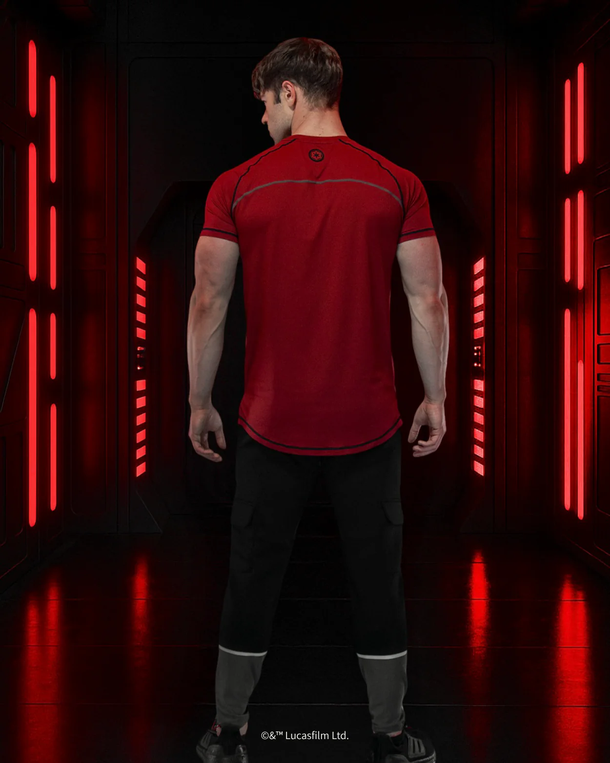 ANAKIN Performance Short Sleeve - Sith Red - Image 5