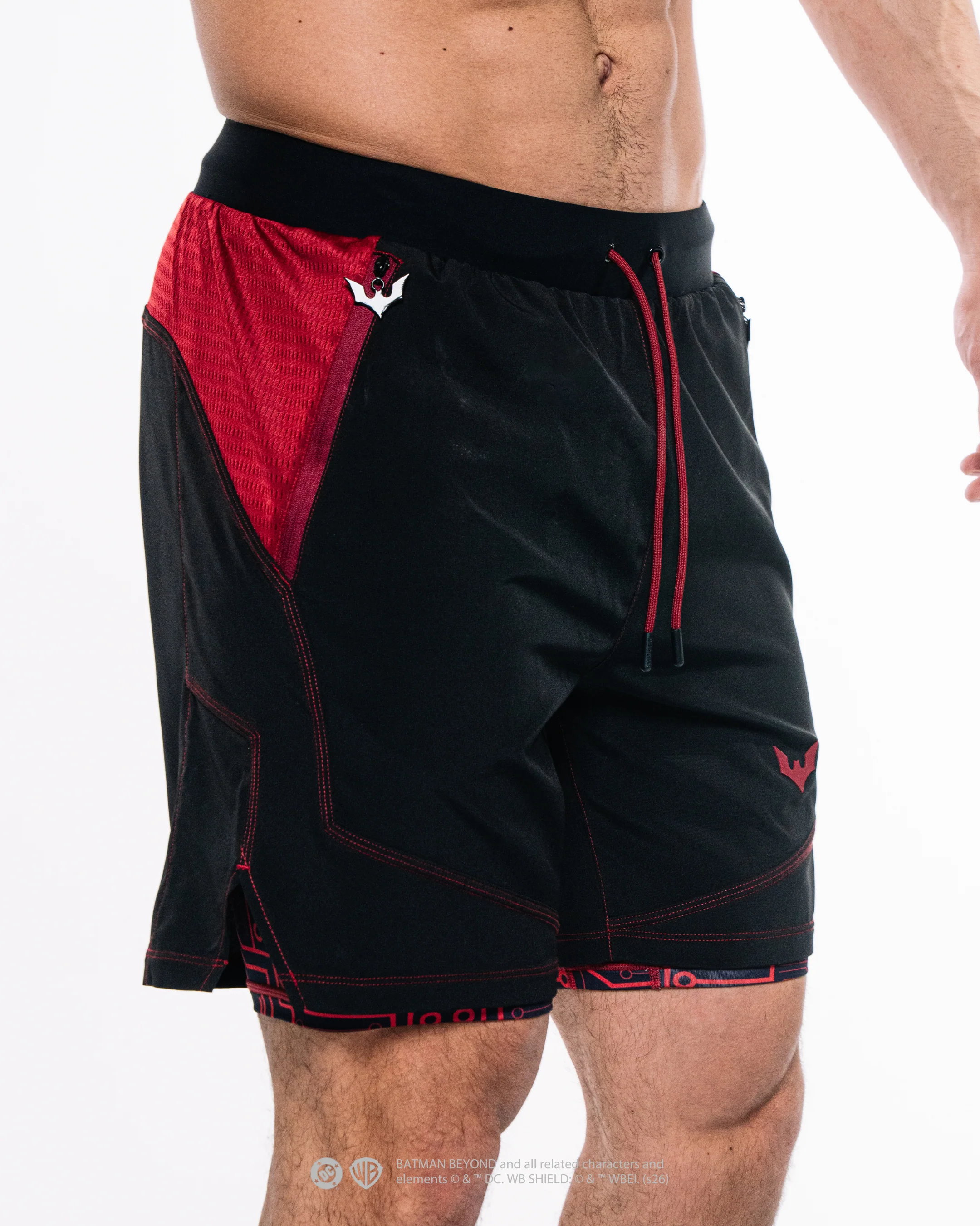 BATMANâ„¢ BEYOND 7" Performance Shorts w/Liner - Image 6
