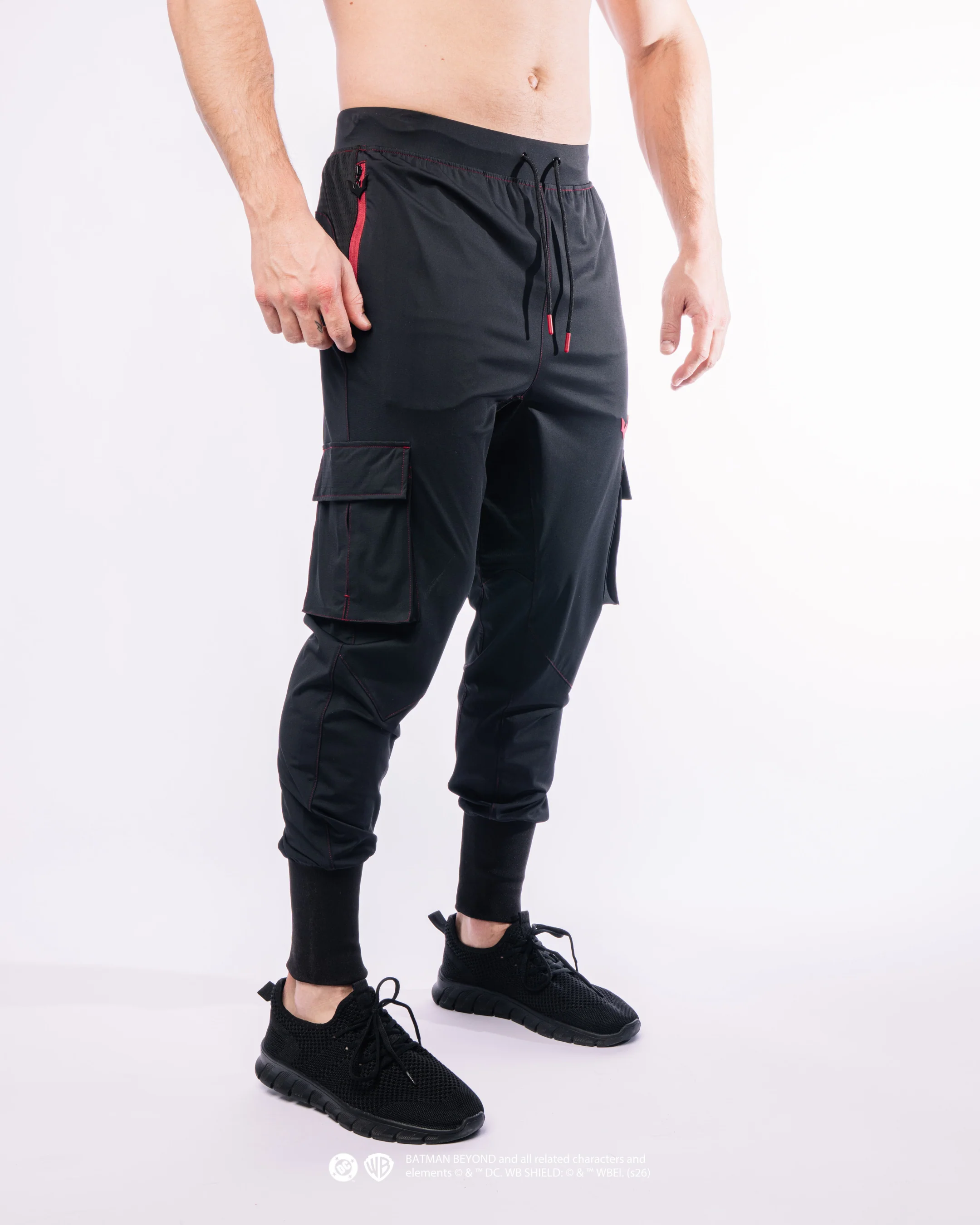 BATMANâ„¢ BEYOND Performance High Rib Cargo Joggers - Image 13