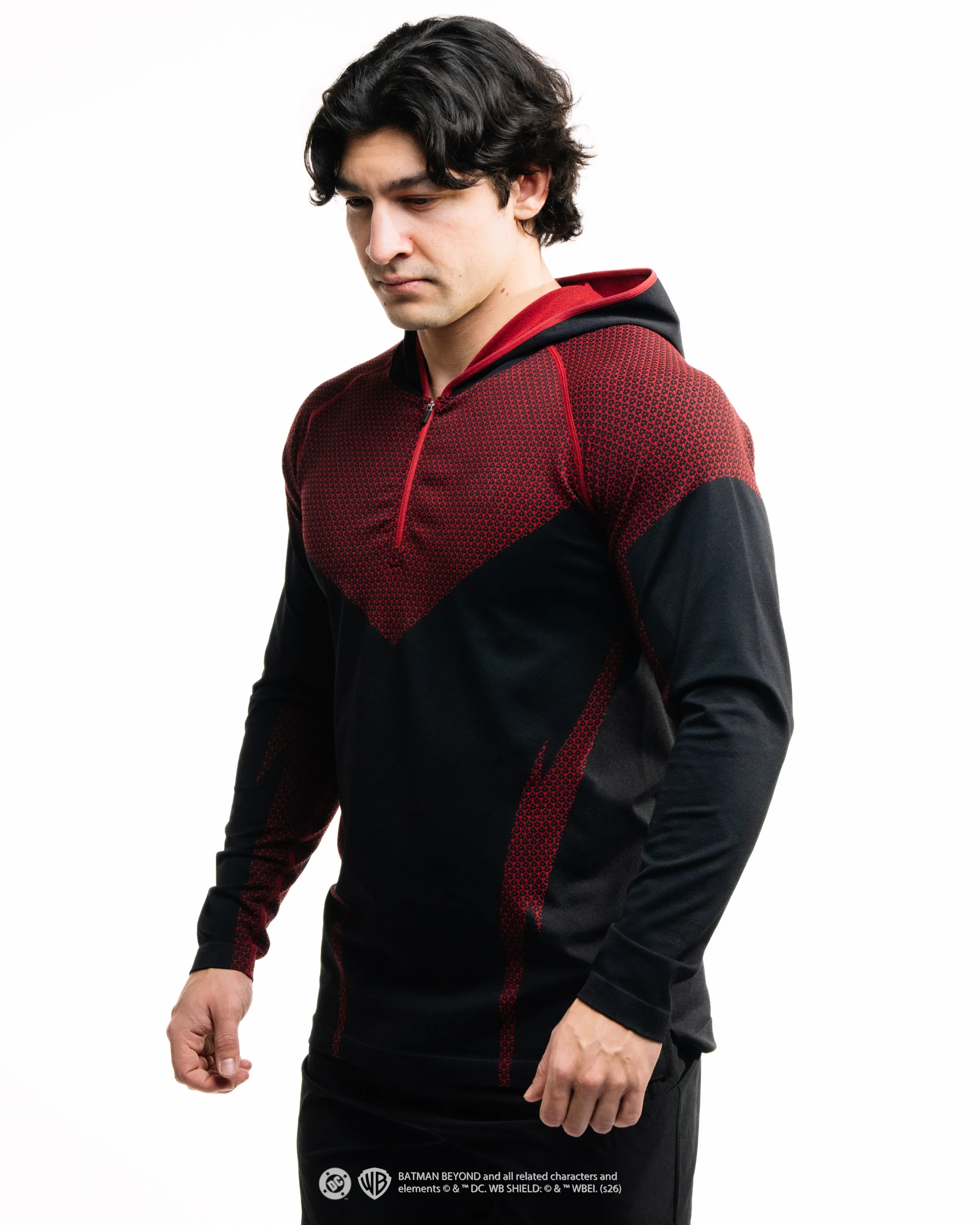 BATMAN⢠BEYOND Super Suit⢠Compression Pullover Hoodie - Image 12