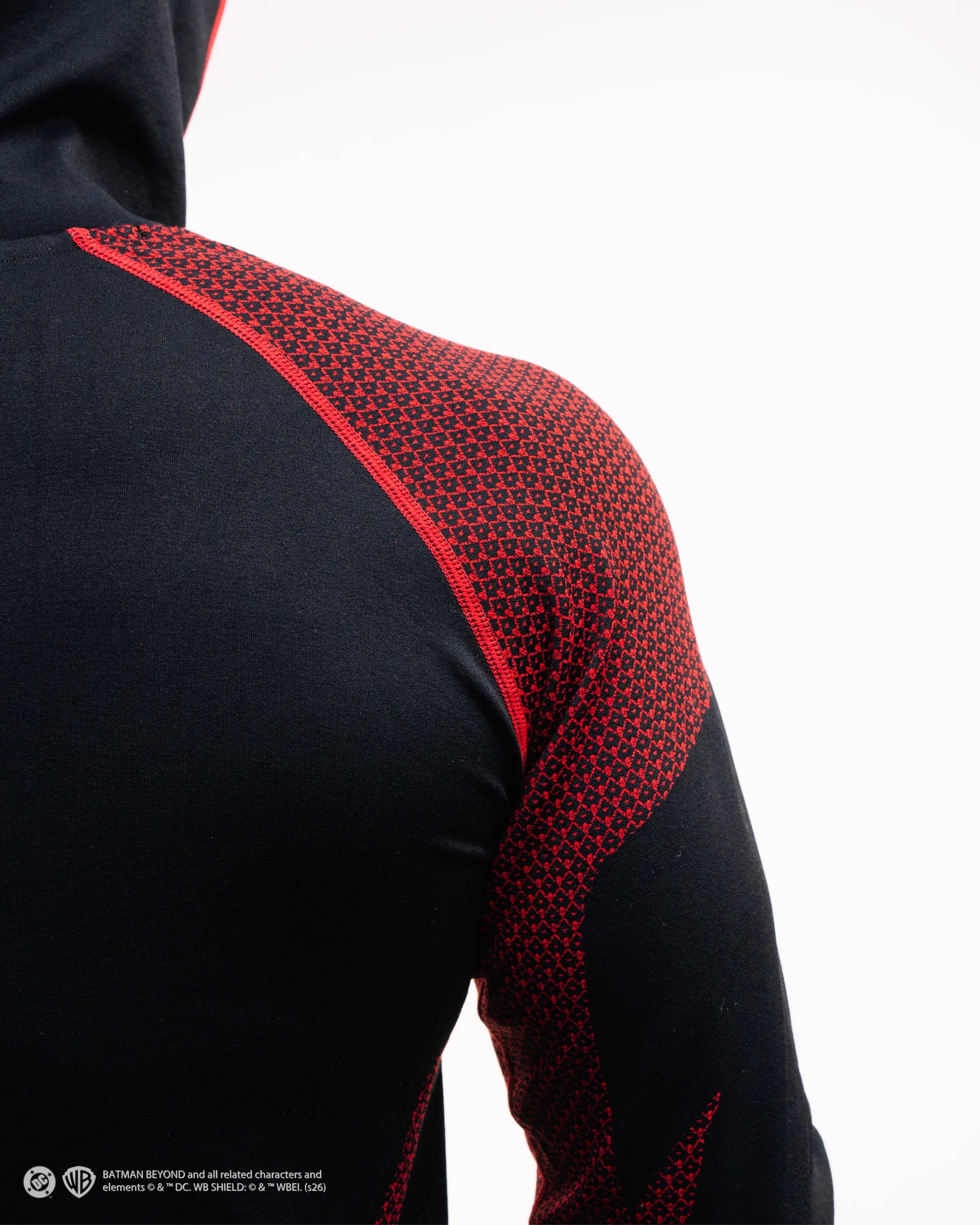 BATMAN⢠BEYOND Super Suit⢠Compression Pullover Hoodie - Image 7