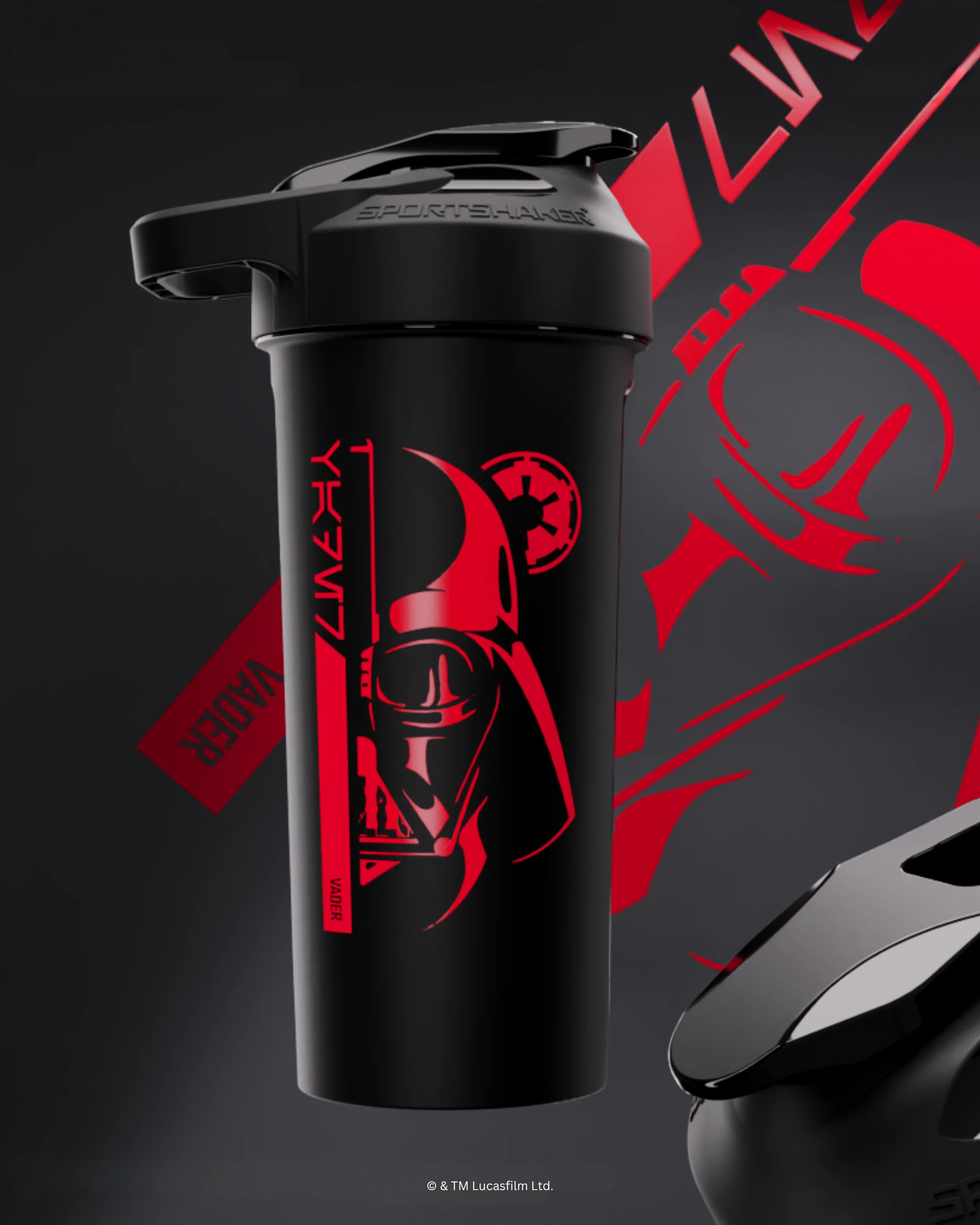 DARTH VADER Shaker Bottle, 27oz - Image 3