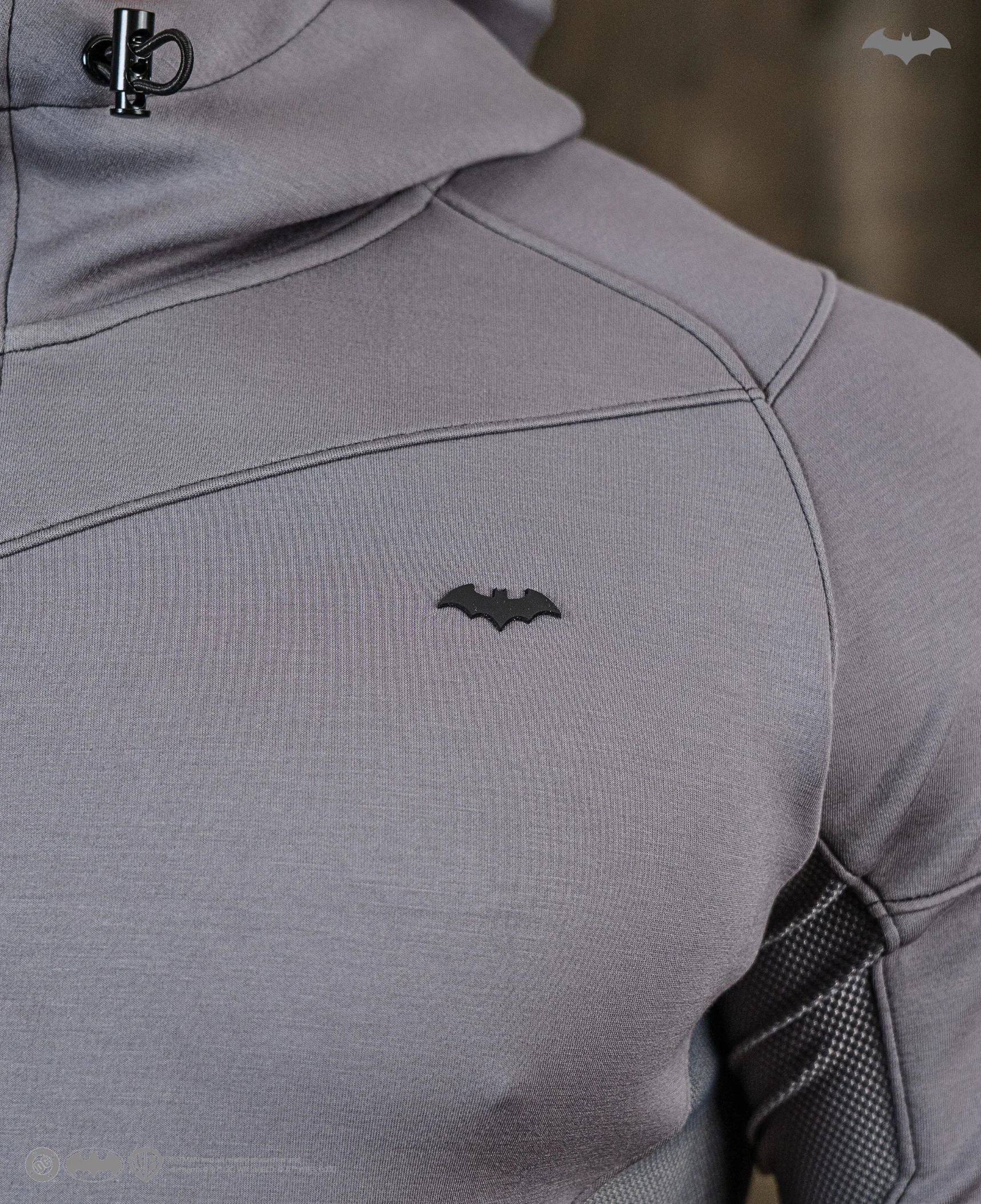 BATMAN Limited Edition Performance Hoodie - Gotham Grey 1 of 250 - Image 4