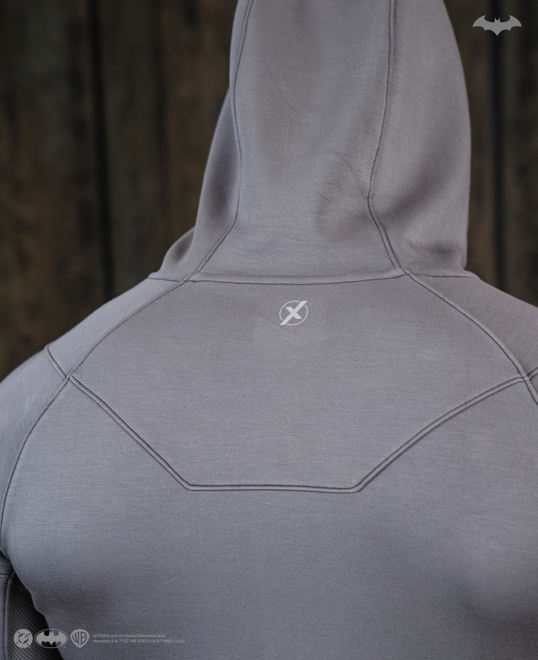 BATMAN Limited Edition Performance Hoodie - Gotham Grey 1 of 250 - Image 8