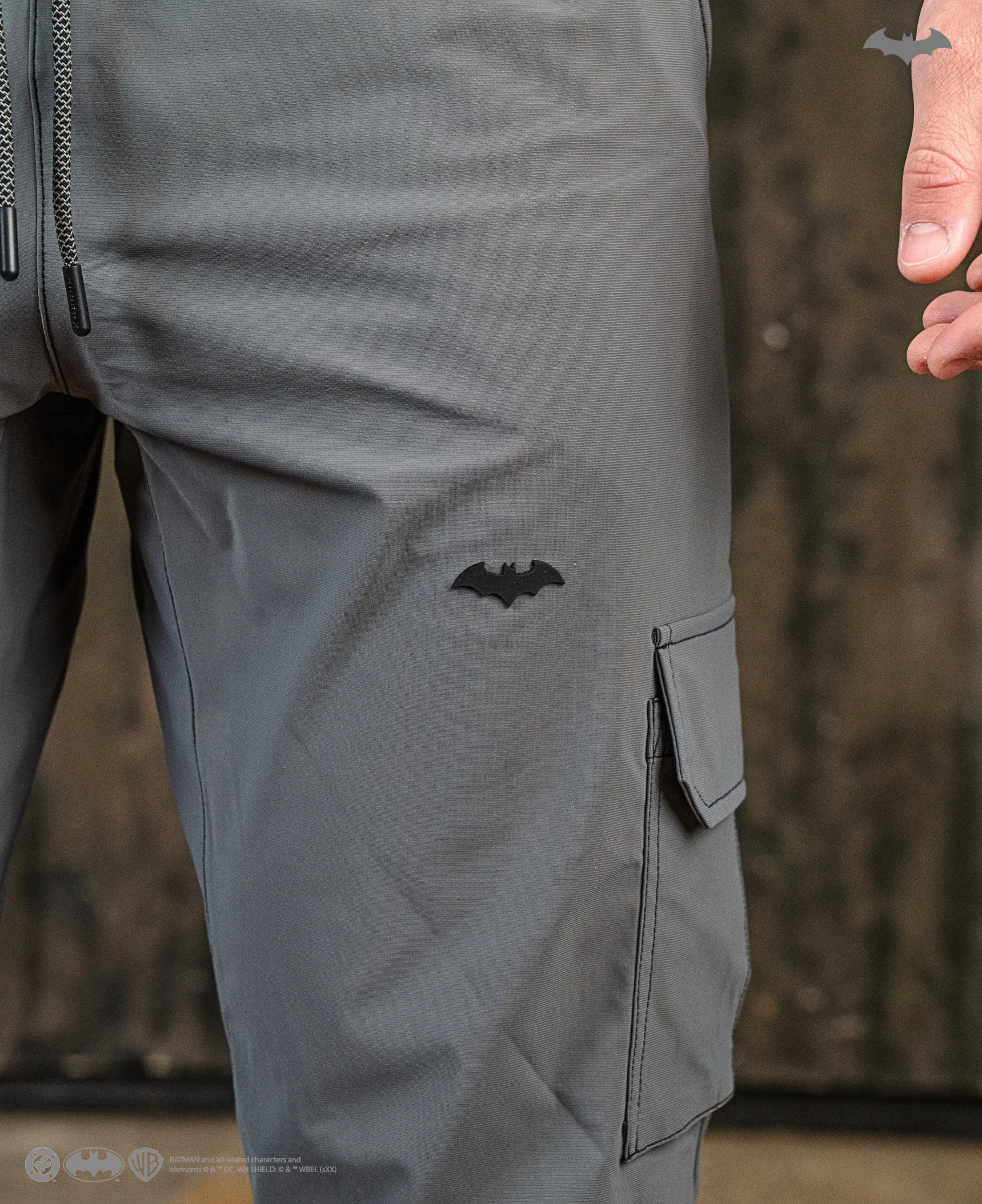 BATMAN Utility Cargo Performance Joggers - Gotham Grey - Image 4