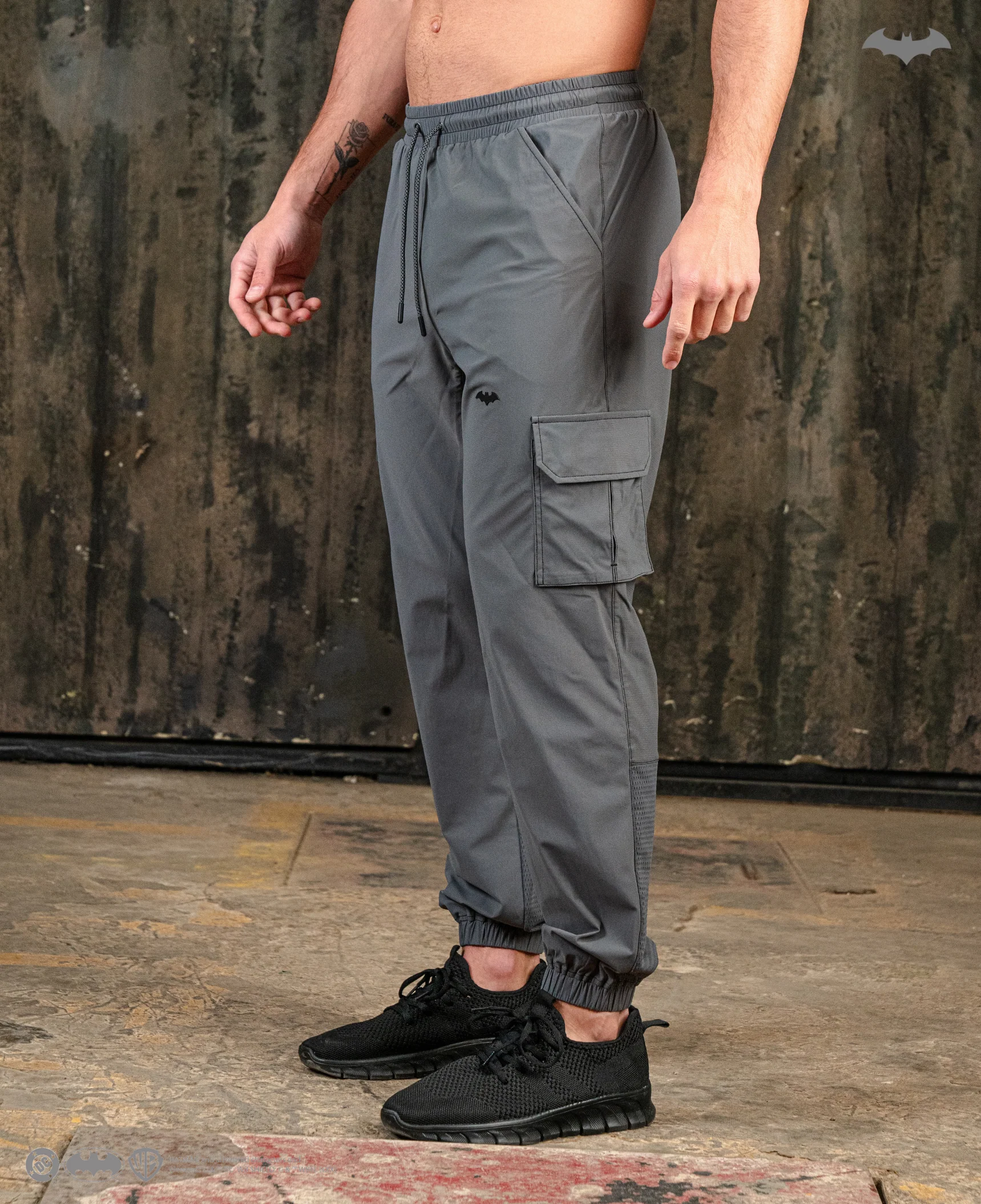 BATMAN Utility Cargo Performance Joggers - Gotham Grey - Image 7