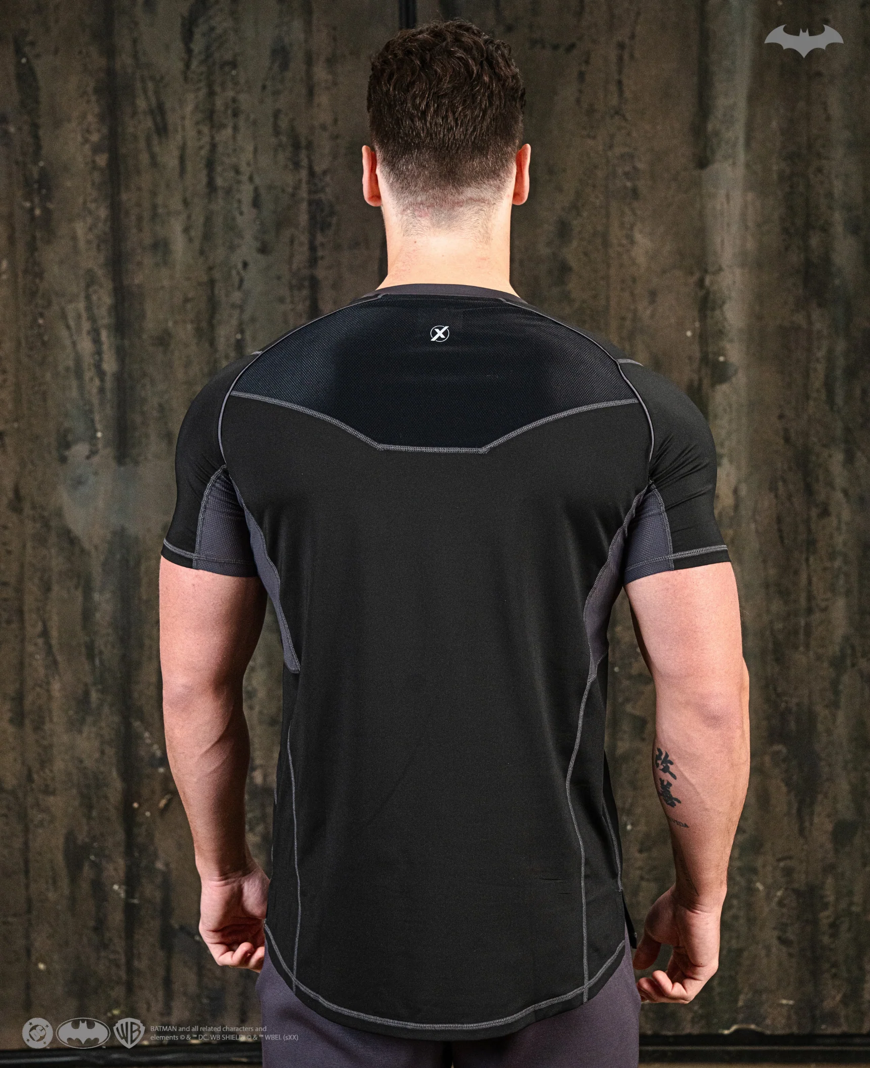BATMAN Performance Short Sleeve - Arkham Black - Image 3