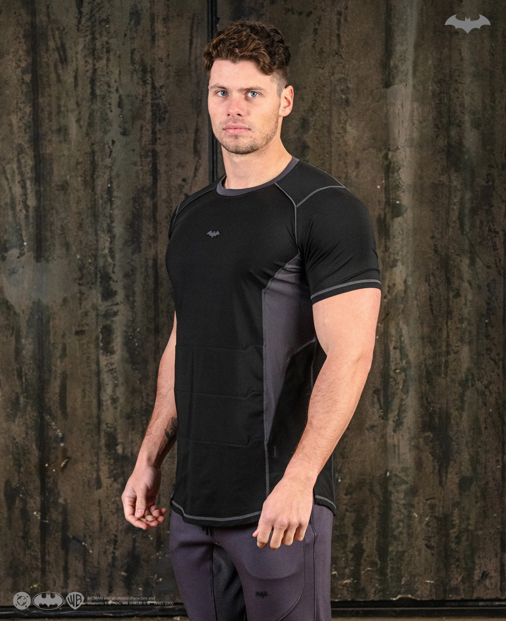 BATMAN Performance Short Sleeve - Arkham Black - Image 6