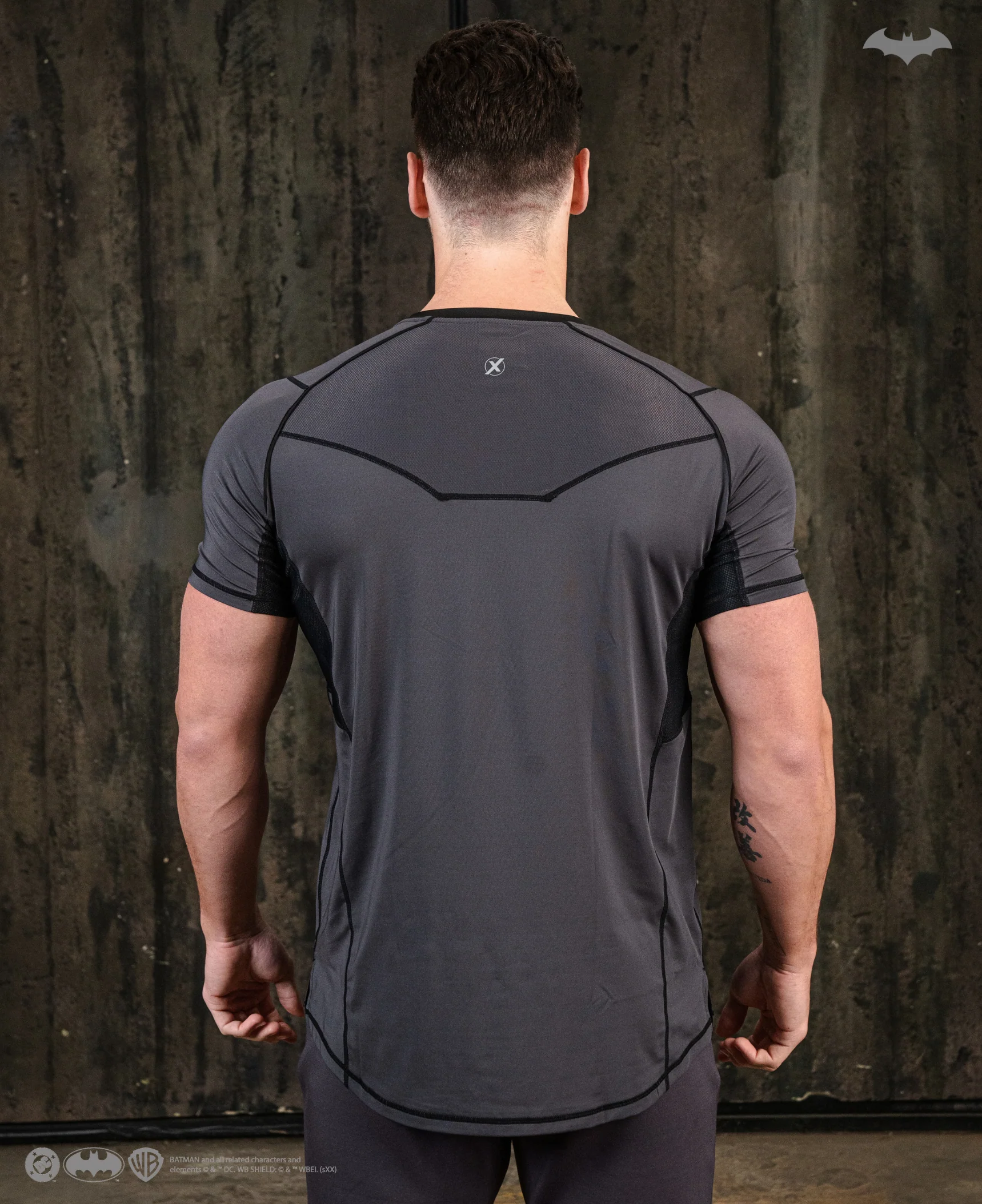 BATMAN Performance Short Sleeve - Gotham Grey - Image 3