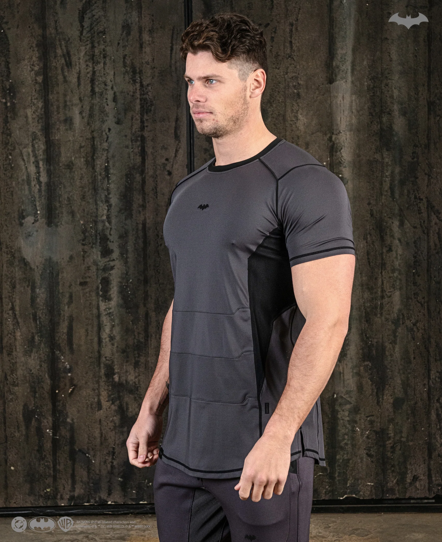 BATMAN Performance Short Sleeve - Gotham Grey - Image 6