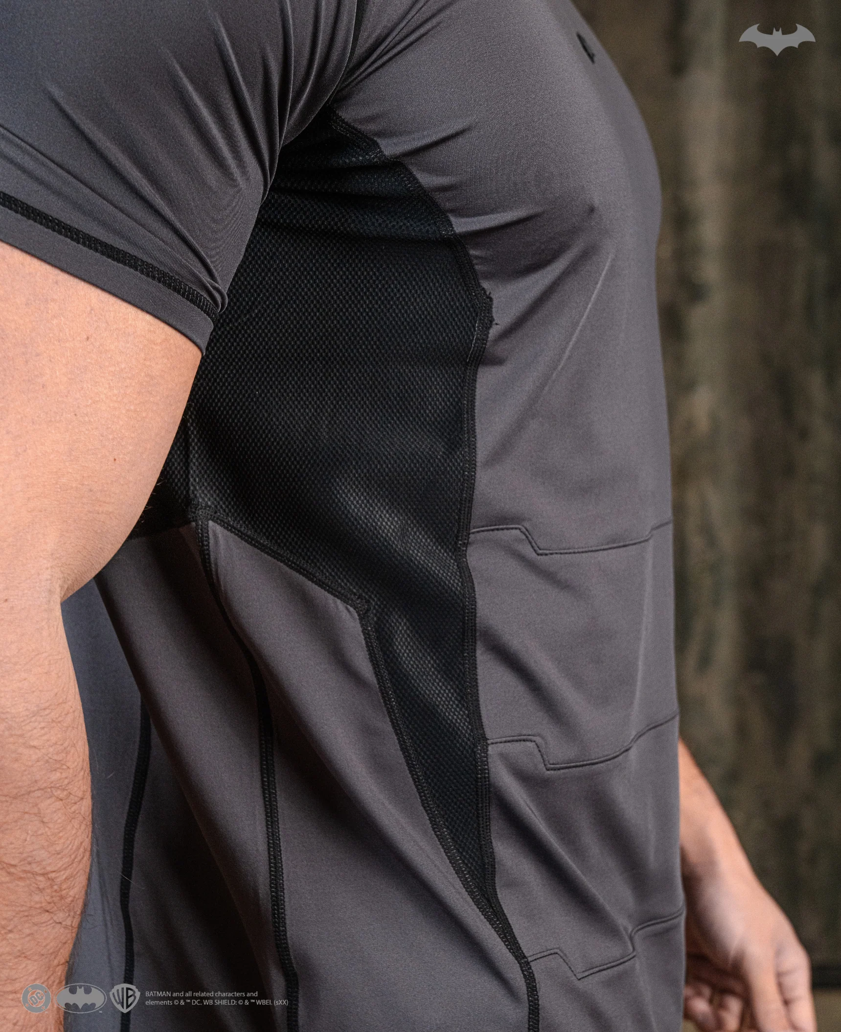 BATMAN Performance Short Sleeve - Gotham Grey - Image 7