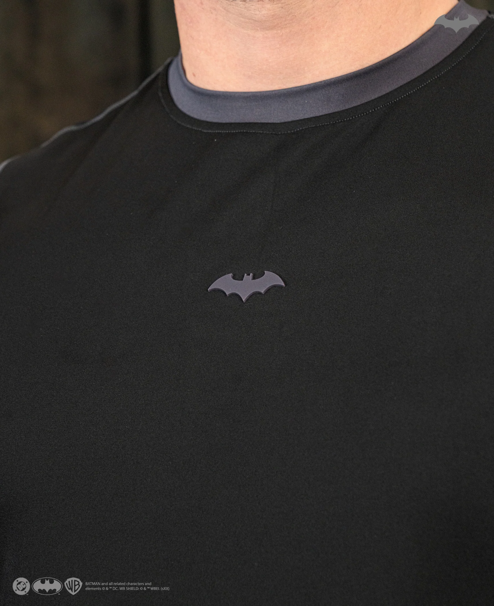 BATMAN Performance Tank Top - Arkham Black - Image 4