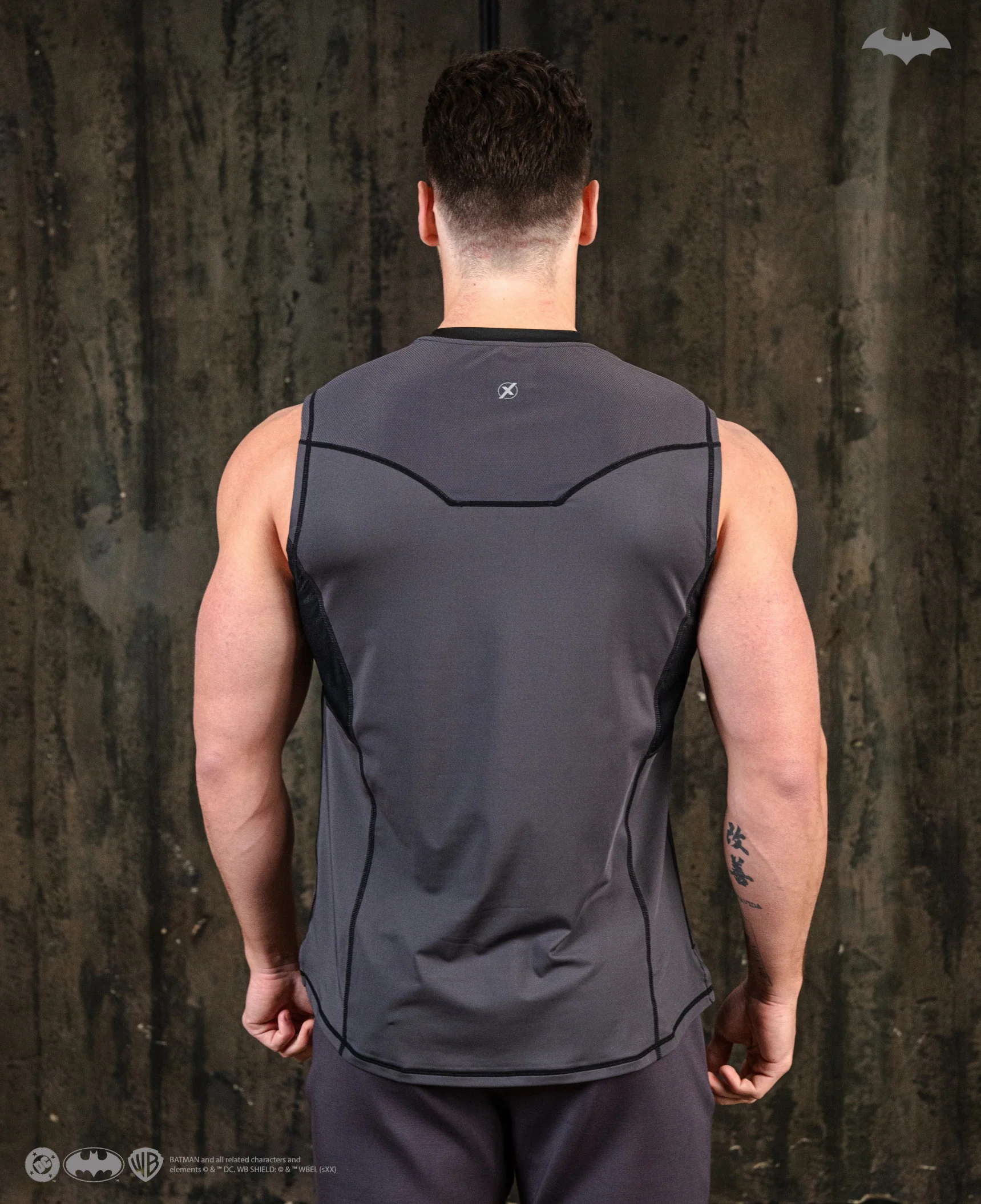 BATMAN Performance Tank Top - Gotham Grey - Image 3