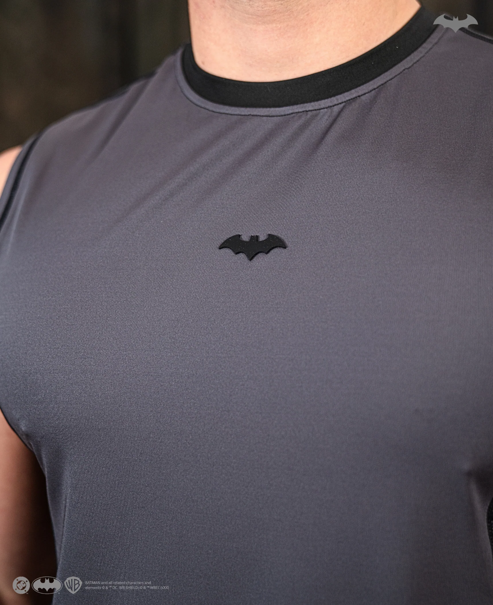 BATMAN Performance Tank Top - Gotham Grey - Image 4