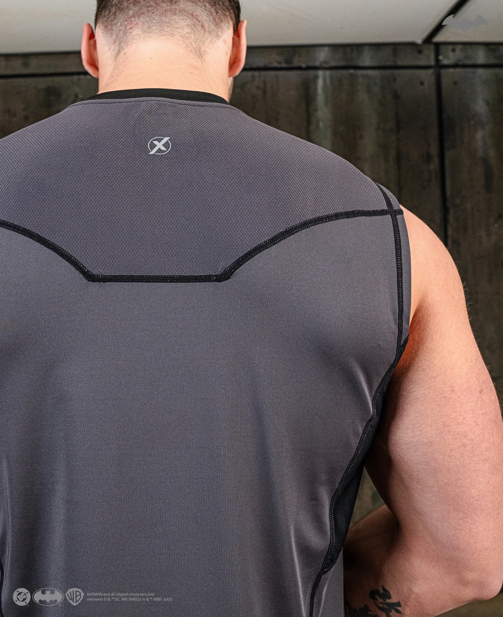 BATMAN Performance Tank Top - Gotham Grey - Image 7