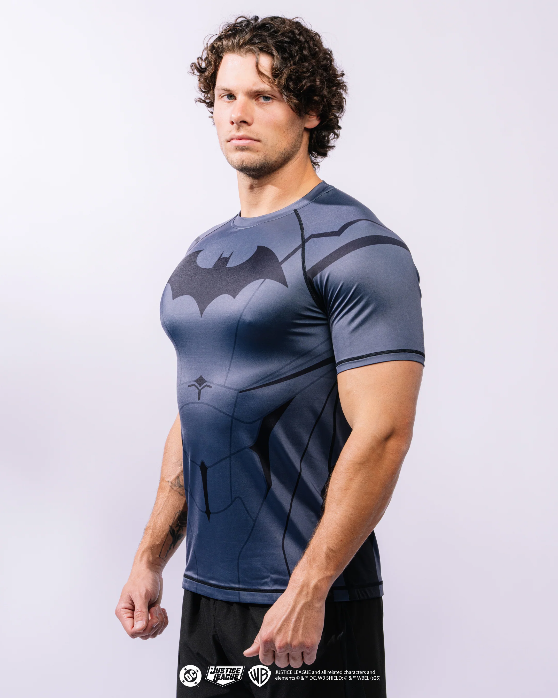 BATMAN Short Sleeve MMA Rash Guard - Image 5