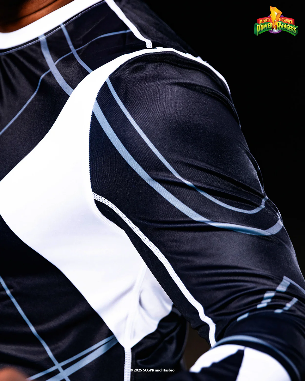 Black Ranger Long Sleeve MMA Rash Guard - Image 11