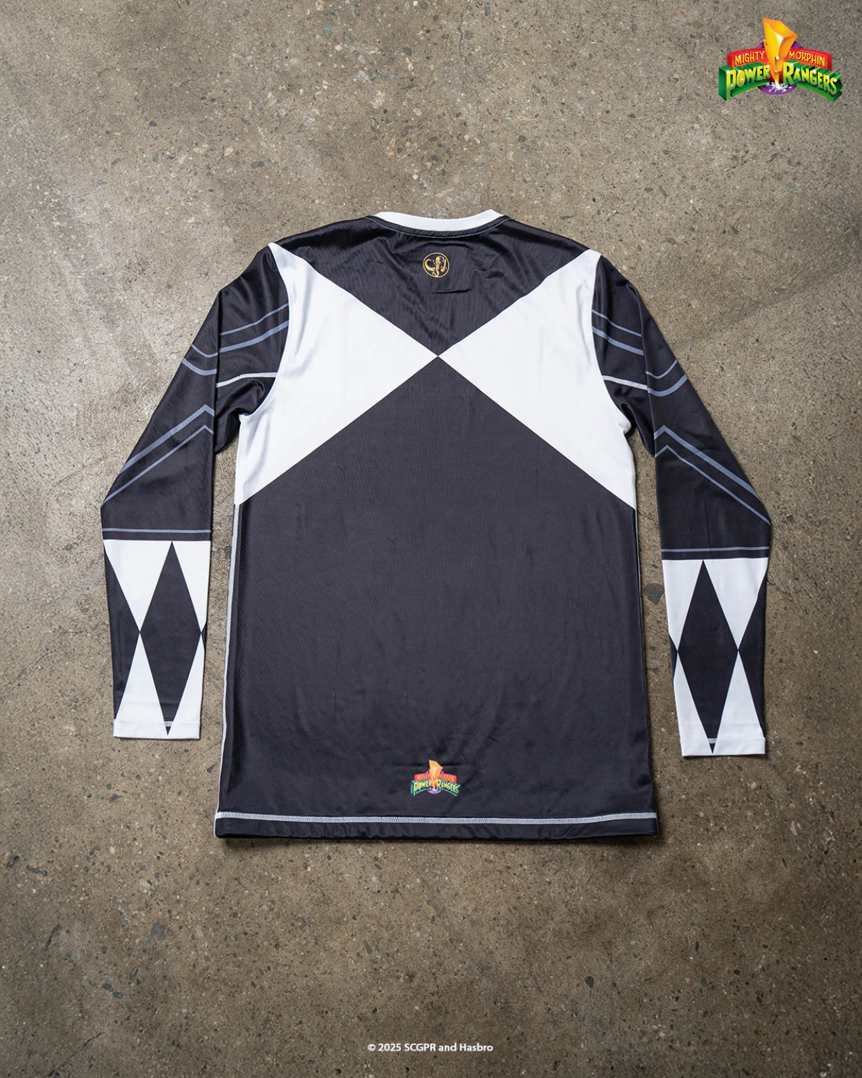 Black Ranger Long Sleeve MMA Rash Guard - Image 12