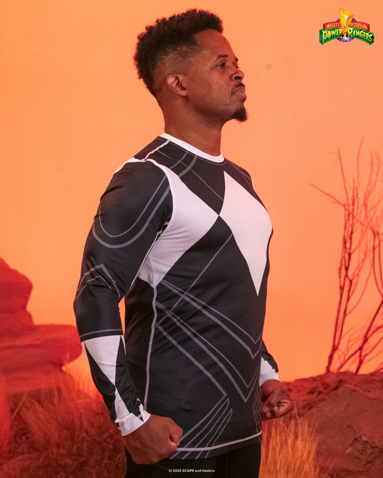 Black Ranger Long Sleeve MMA Rash Guard - Image 4