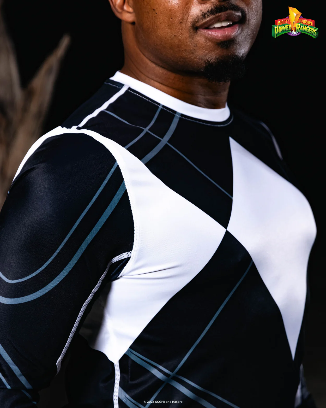 Black Ranger Long Sleeve MMA Rash Guard - Image 7