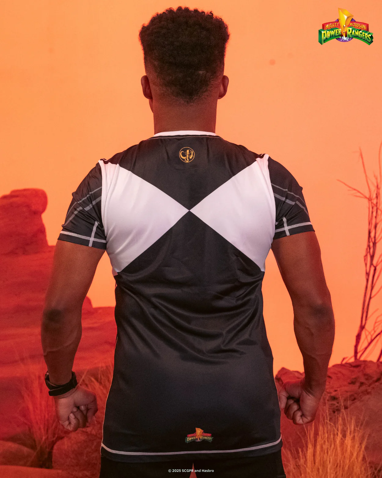 Black Ranger Short Sleeve MMA Rash Guard - Image 3