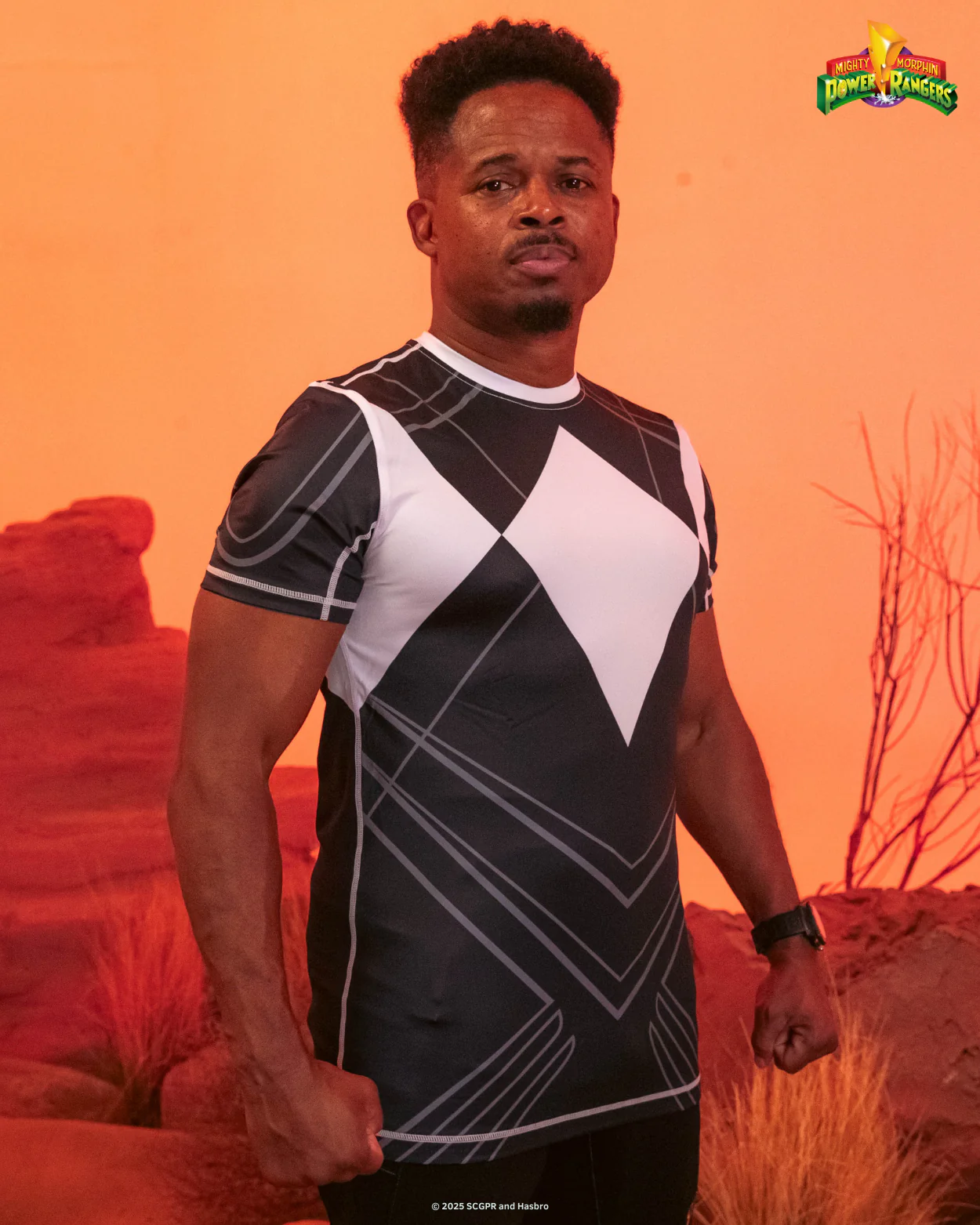 Black Ranger Short Sleeve MMA Rash Guard - Image 4