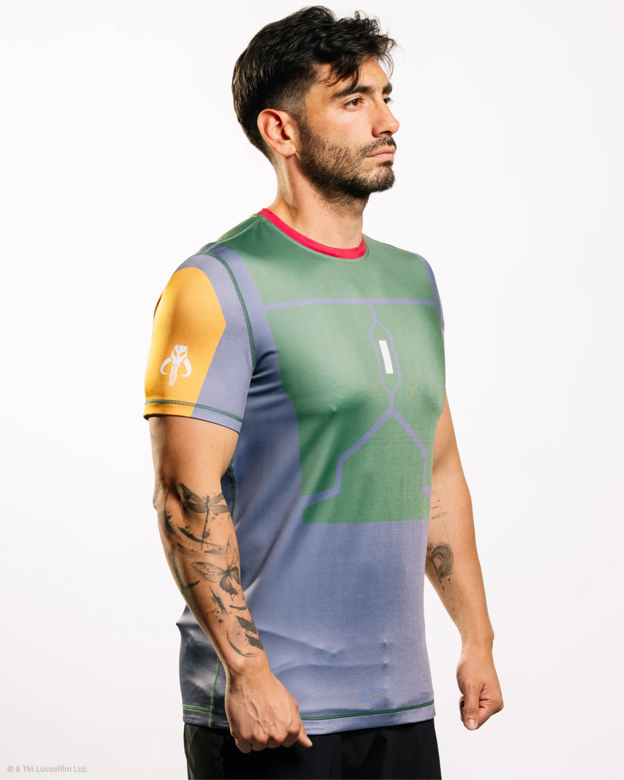 BOBA FETT Short Sleeve MMA Rash Guard - Image 4