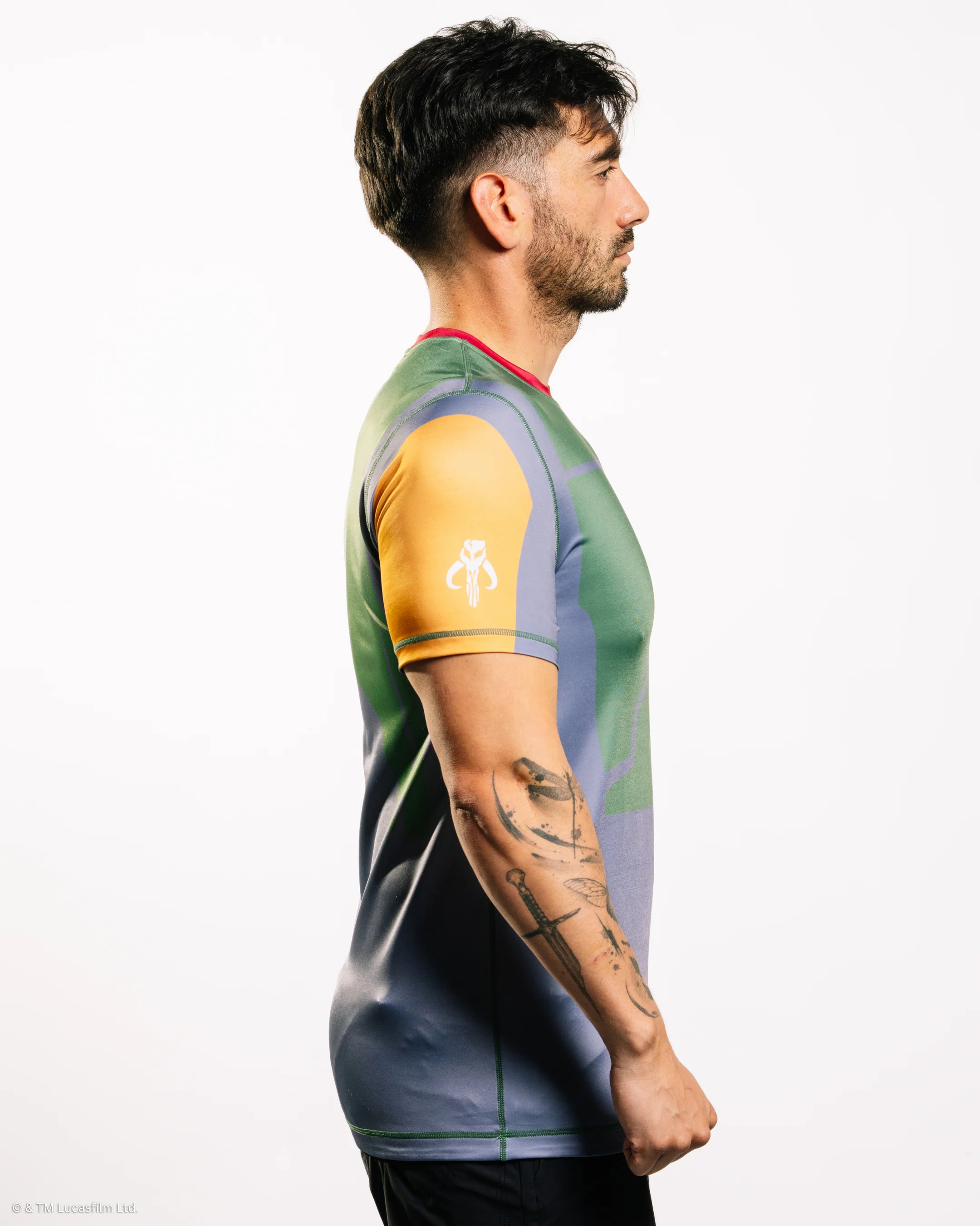 BOBA FETT Short Sleeve MMA Rash Guard - Image 6