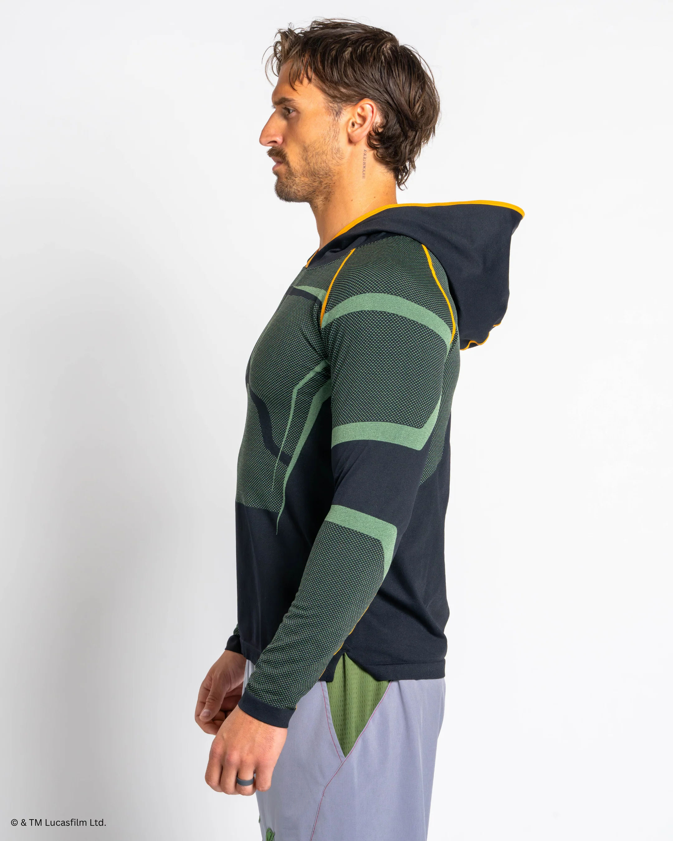 BOBA FETT Super Suit™ Compression Pullover Hoodie - Image 11