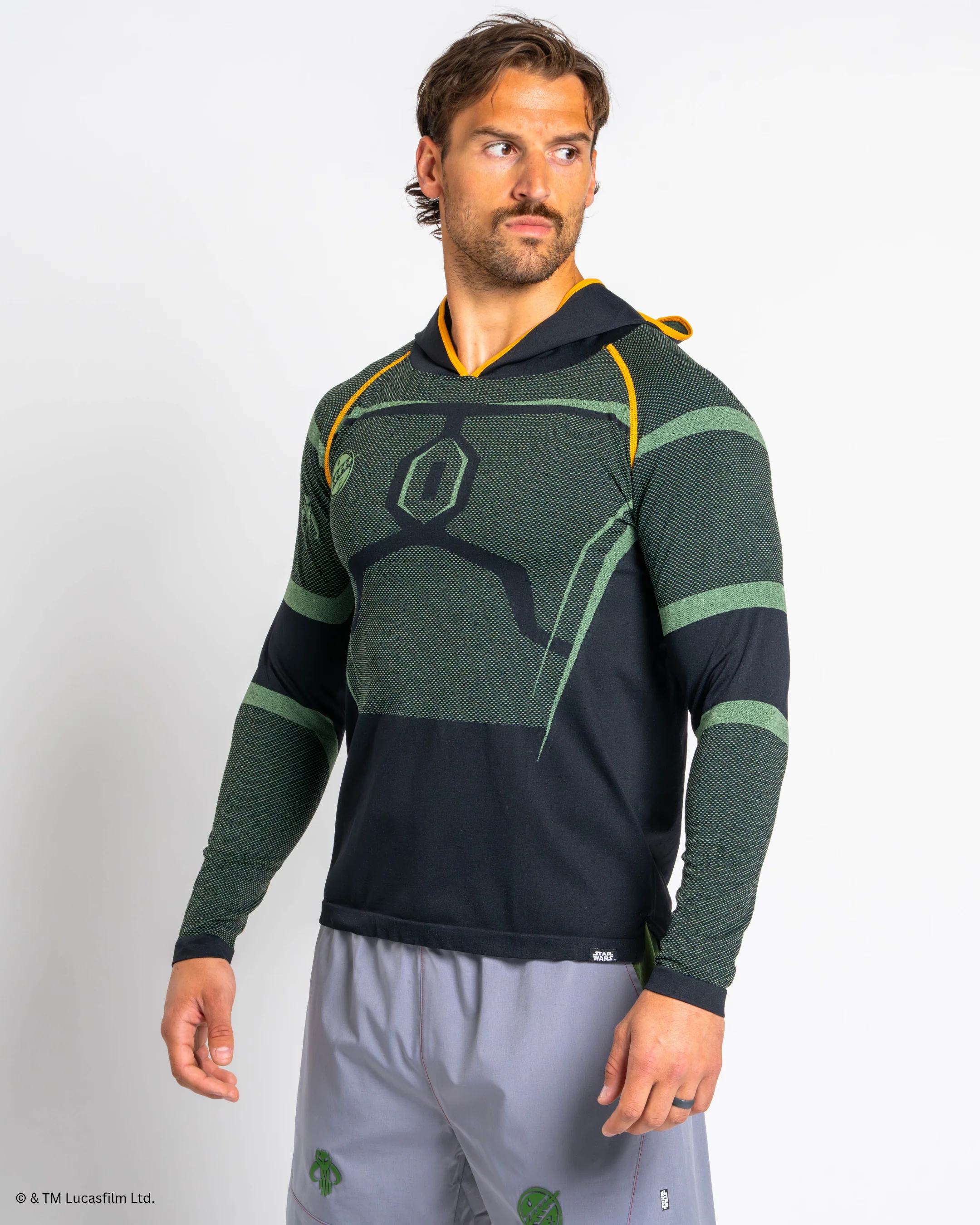 BOBA FETT Super Suit™ Compression Pullover Hoodie - Image 12