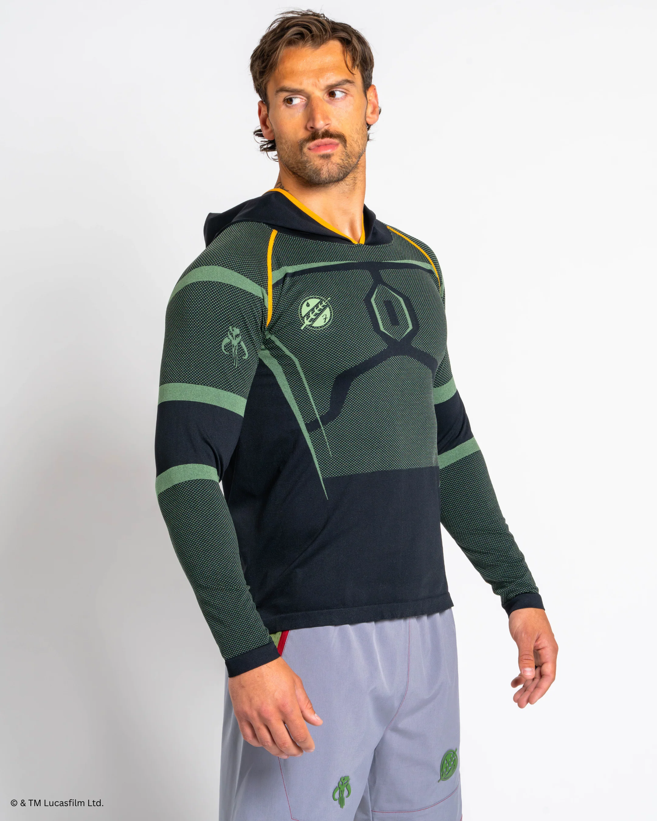BOBA FETT Super Suit™ Compression Pullover Hoodie - Image 4