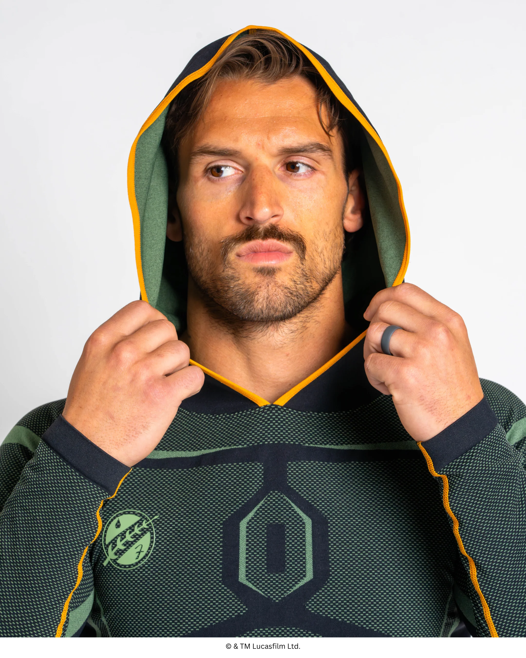 BOBA FETT Super Suit™ Compression Pullover Hoodie - Image 9