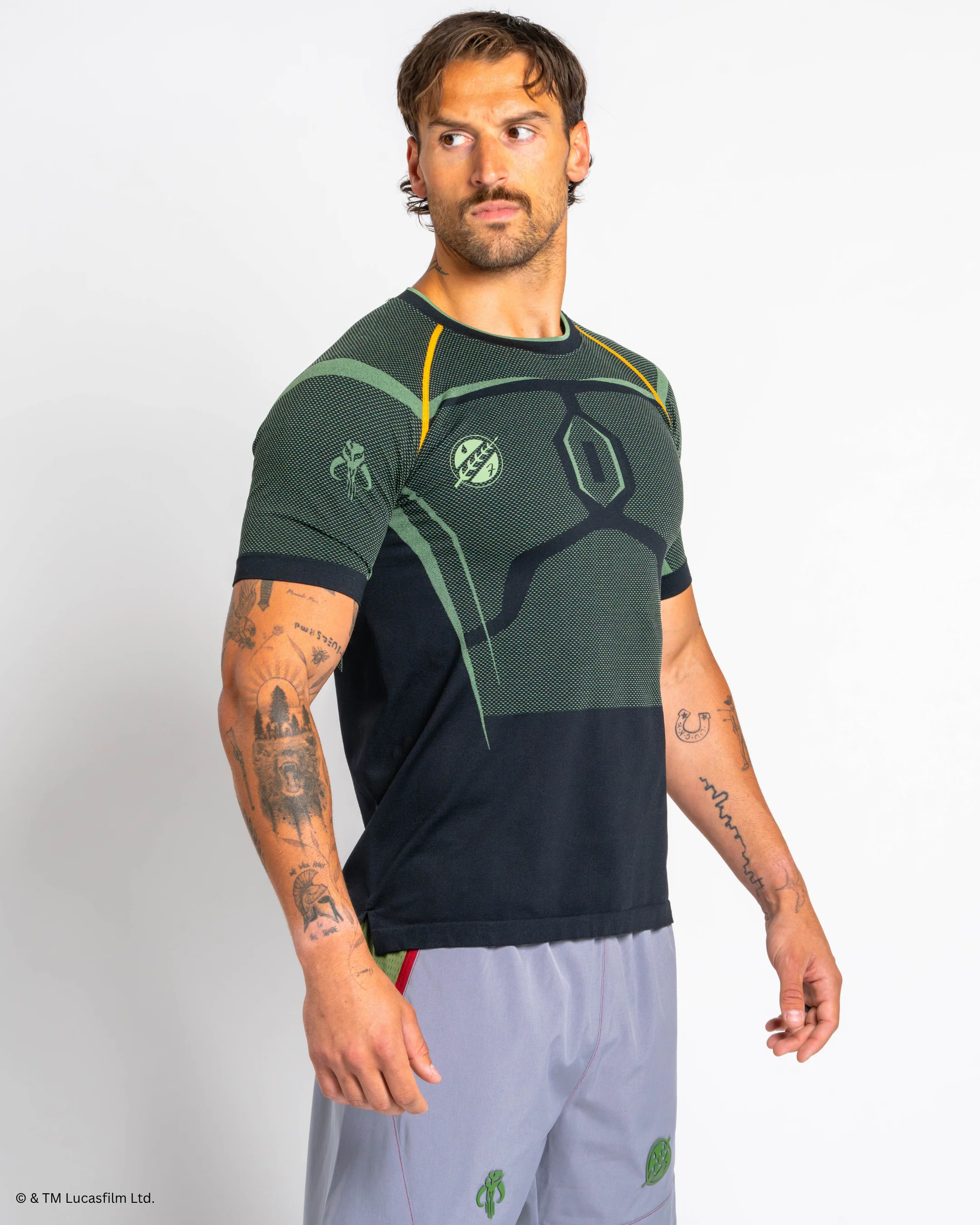 BOBA FETT Super Suit™ Compression Short Sleeve - Image 4