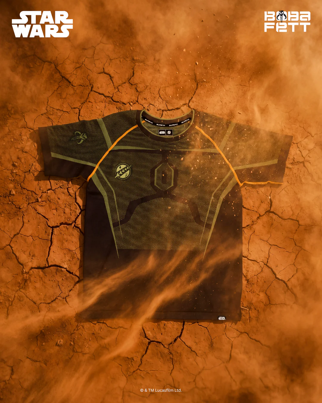 BOBA FETT Super Suit™ Compression Short Sleeve - Image 10