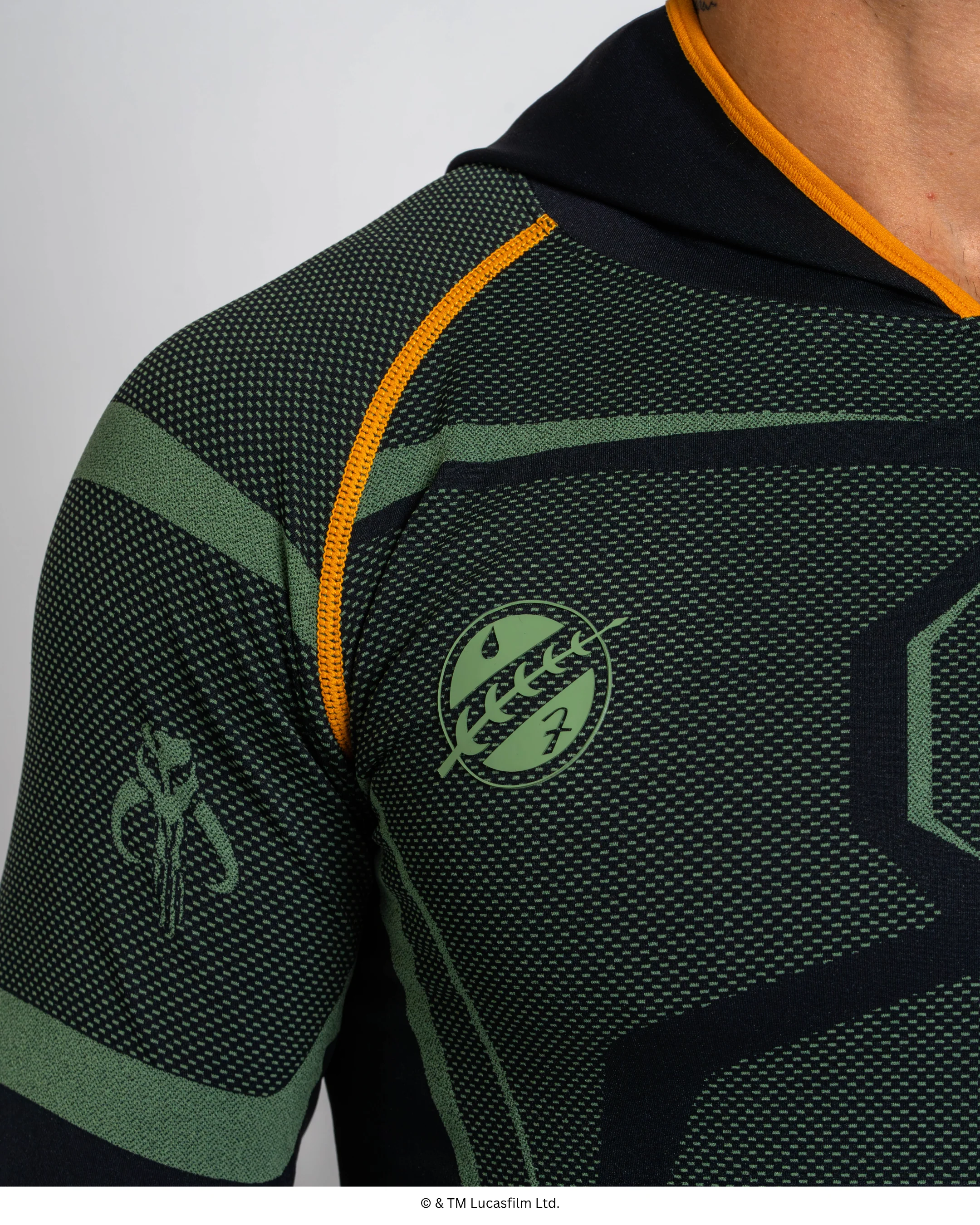 BOBA FETT Super Suit™ Compression Pullover Hoodie - Image 5