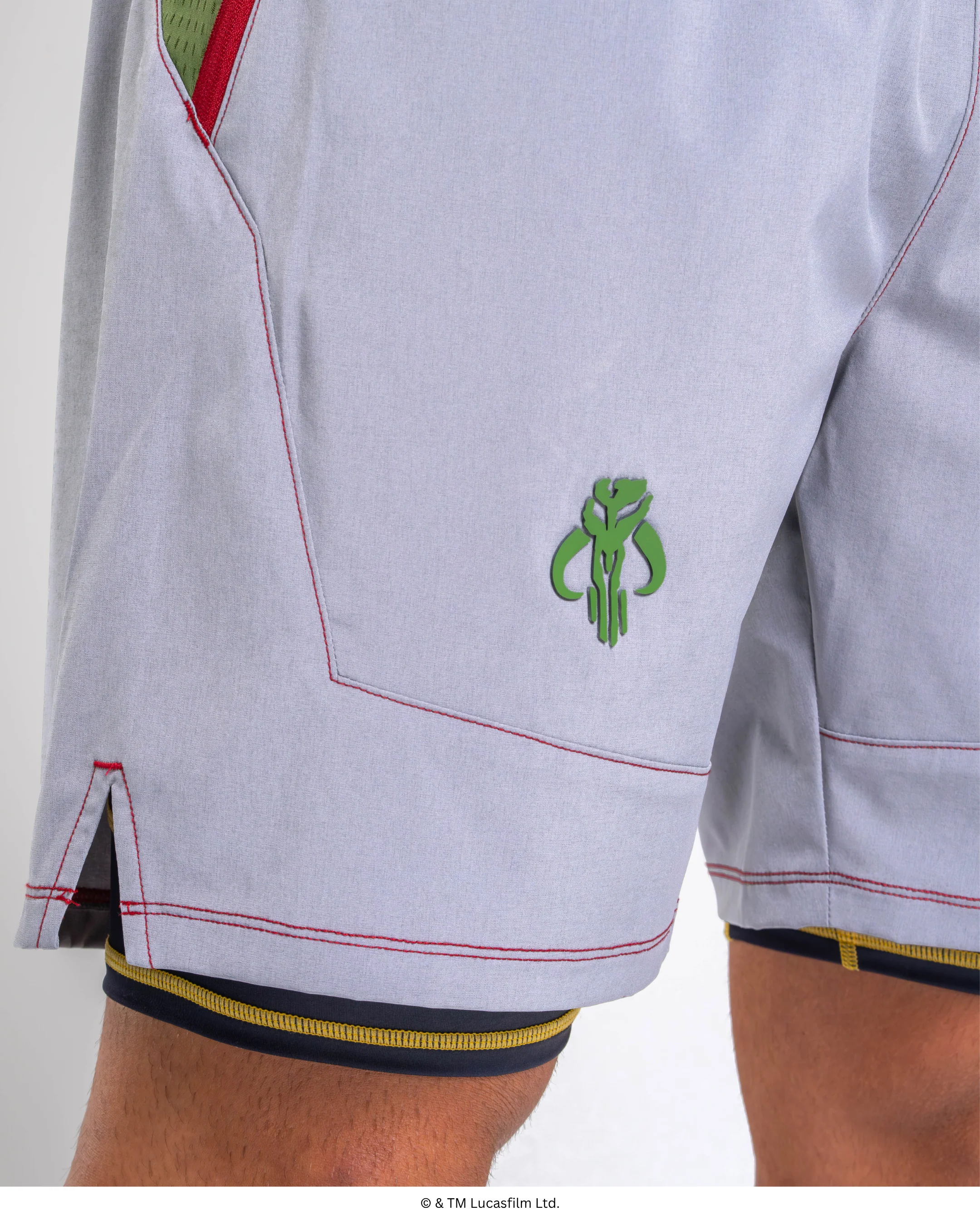 BOBA FETT 7" Performance Shorts w/Liner - Image 7