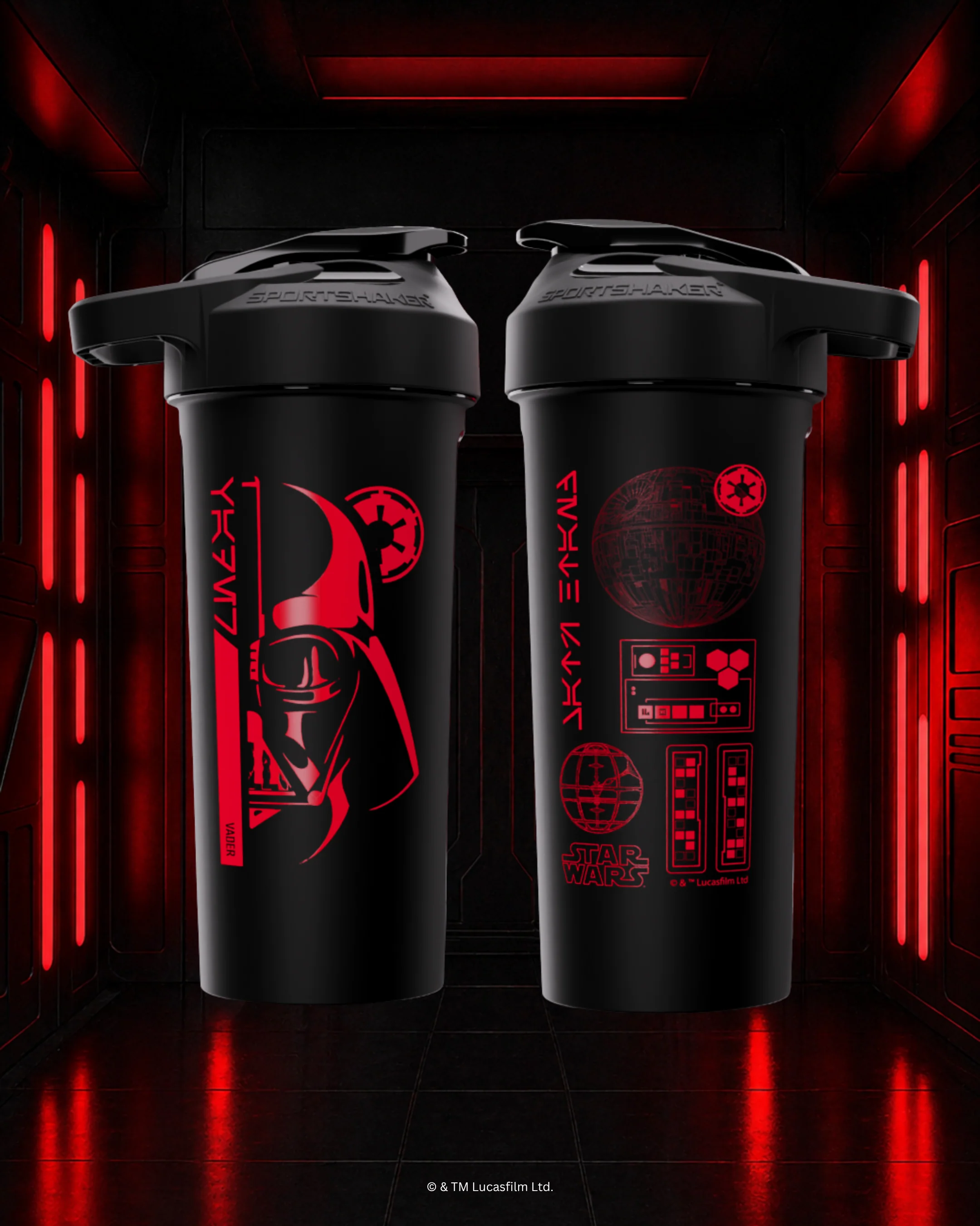 DARTH VADER Shaker Bottle, 27oz - Image 4