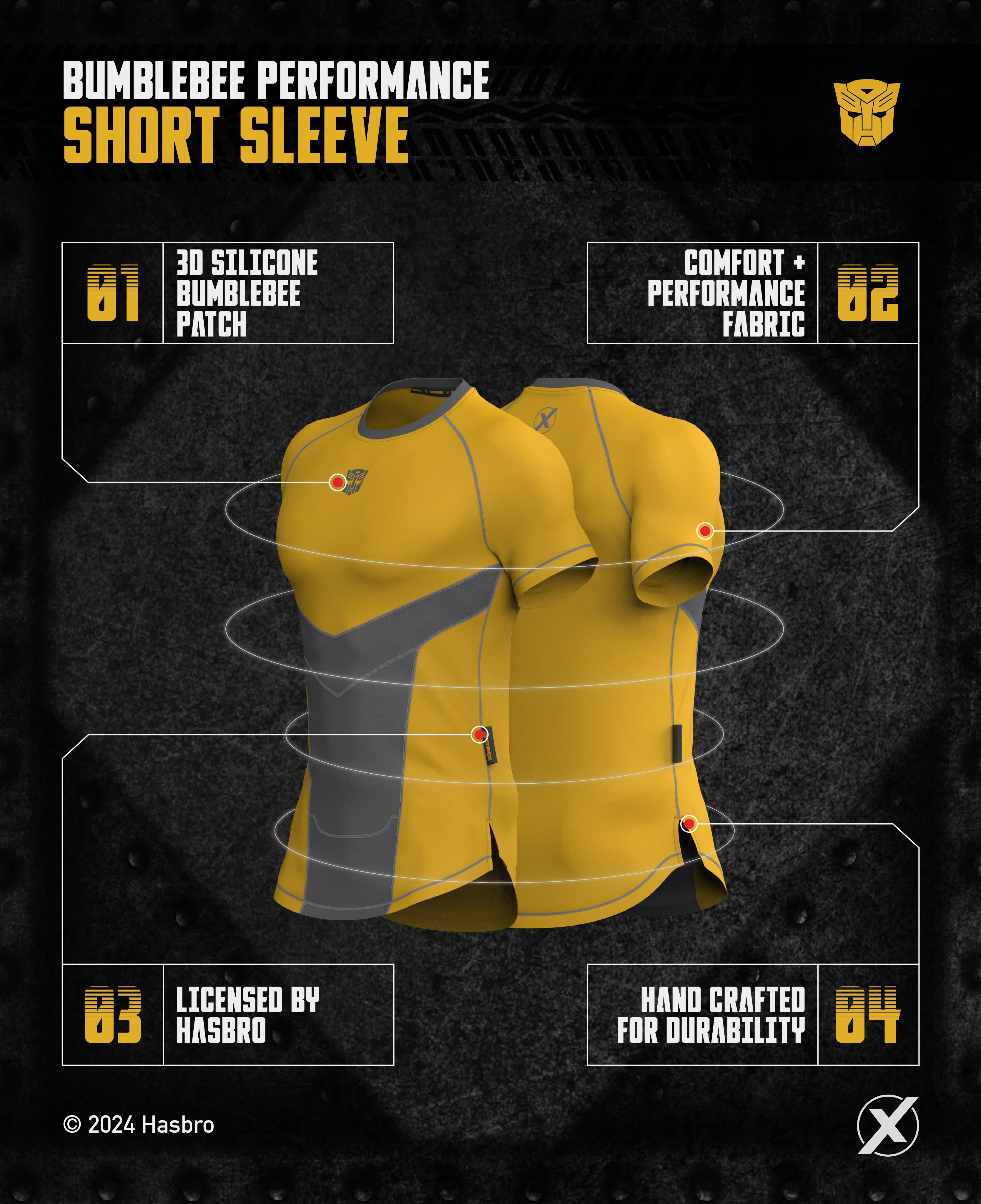 BUMBLEBEE Performance Short Sleeve - Image 5