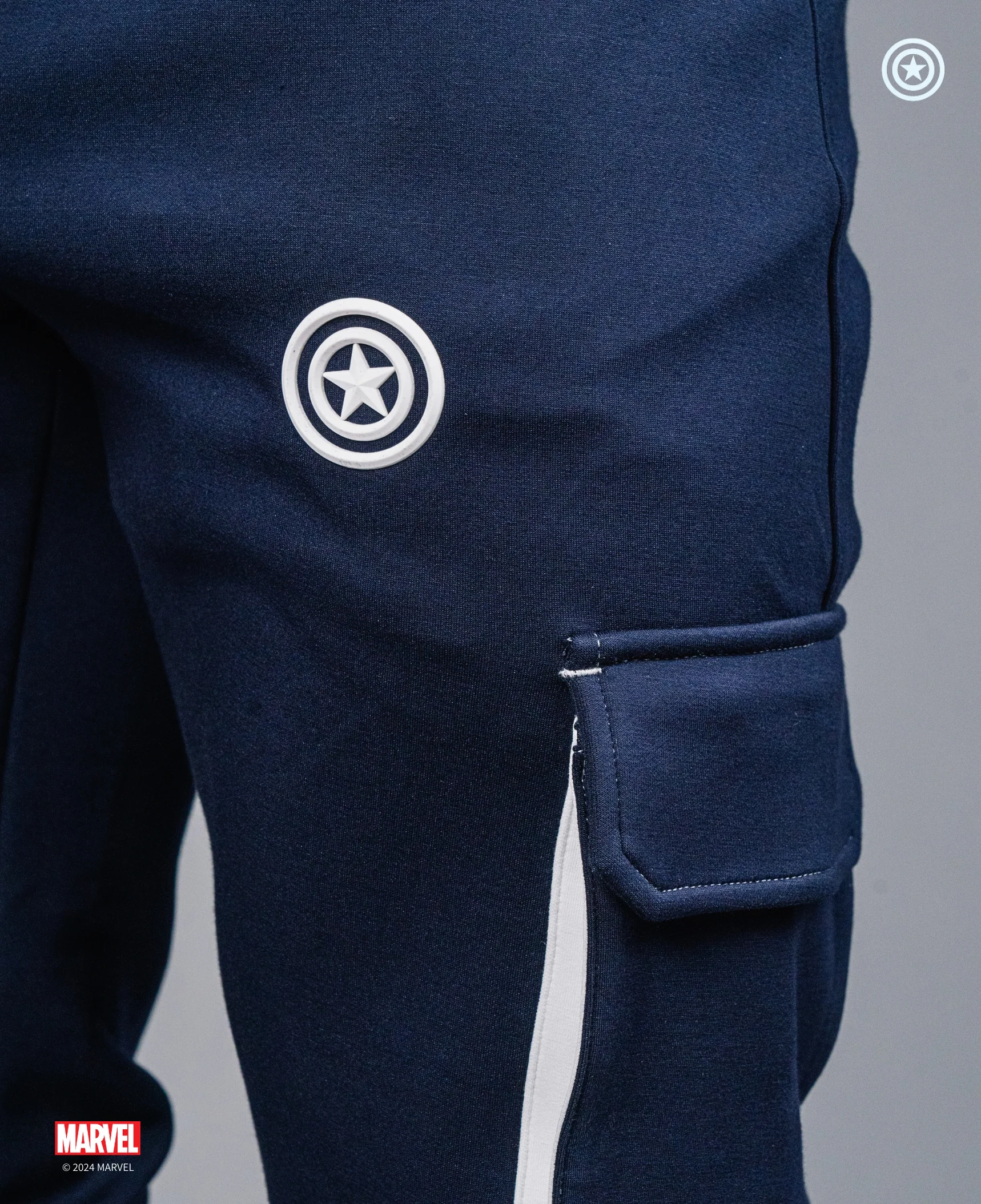 CAPTAIN AMERICA Limited Edition Performance Cargo Joggers - Image 5