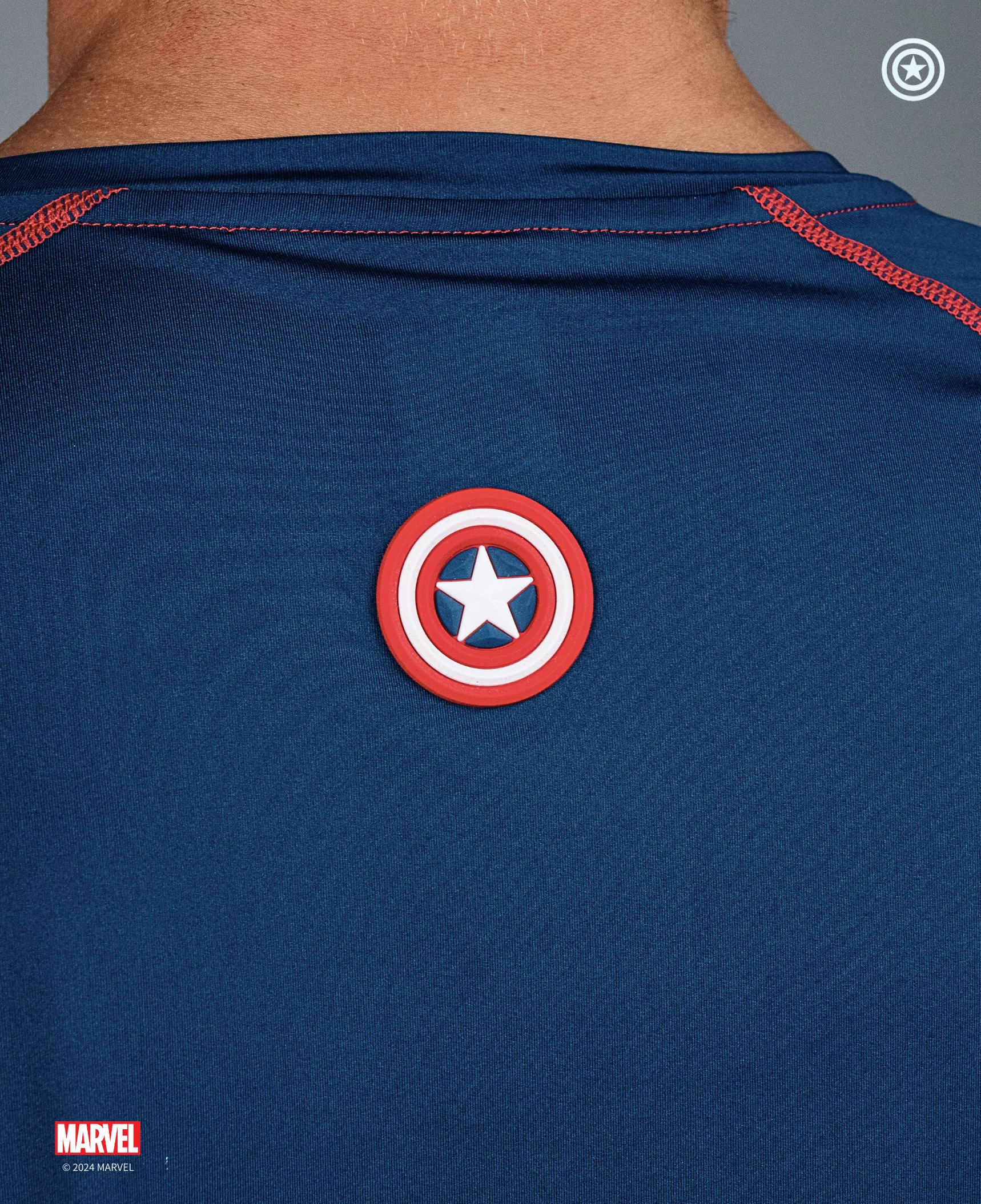 CAPTAIN AMERICA Performance Short Sleeve - Image 3