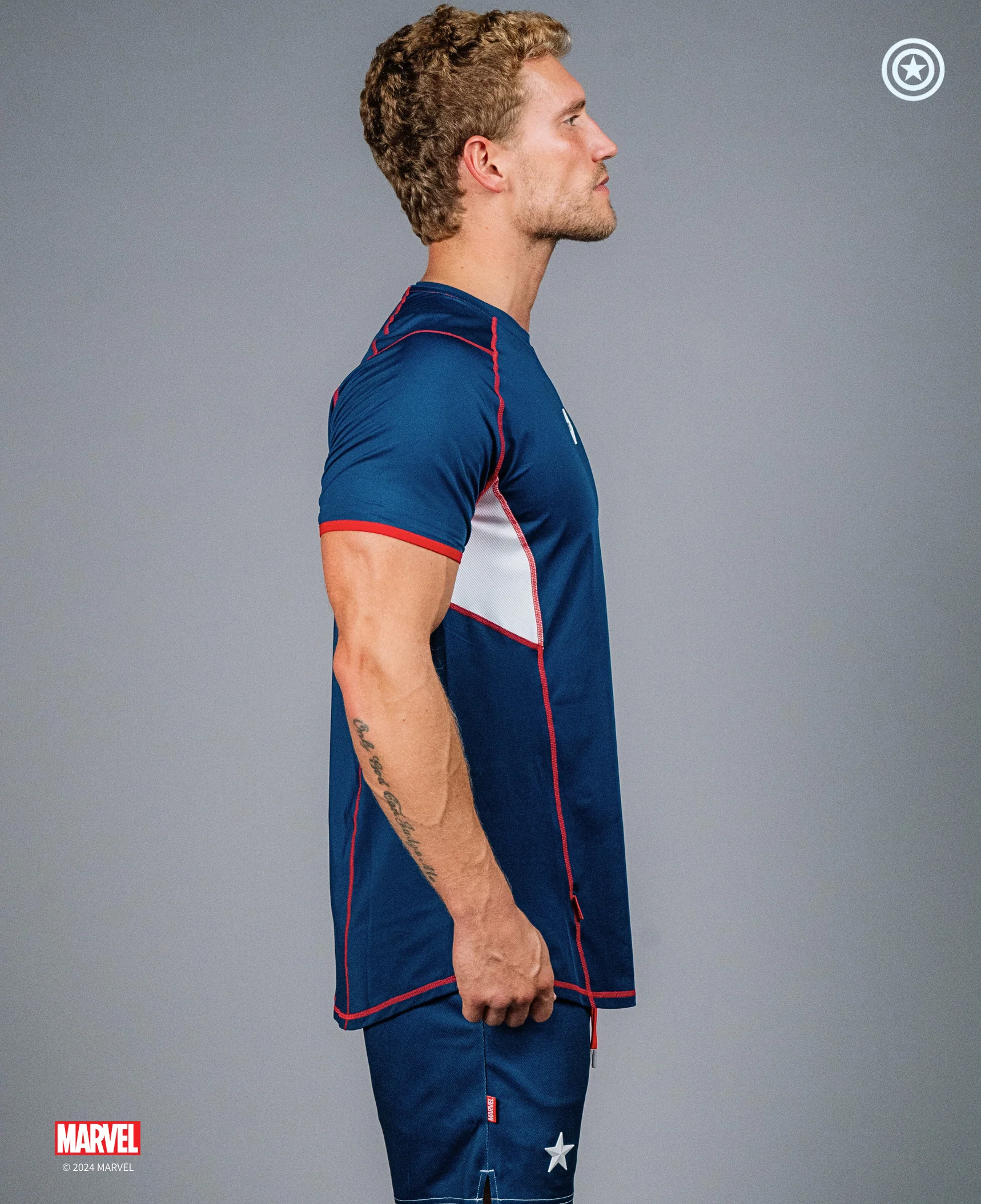 CAPTAIN AMERICA Performance Short Sleeve - Image 7