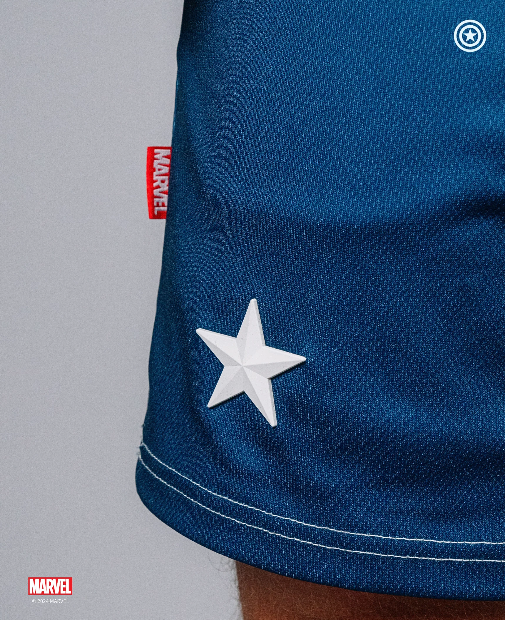 CAPTAIN AMERICA Shield Performance Shorts - Image 5
