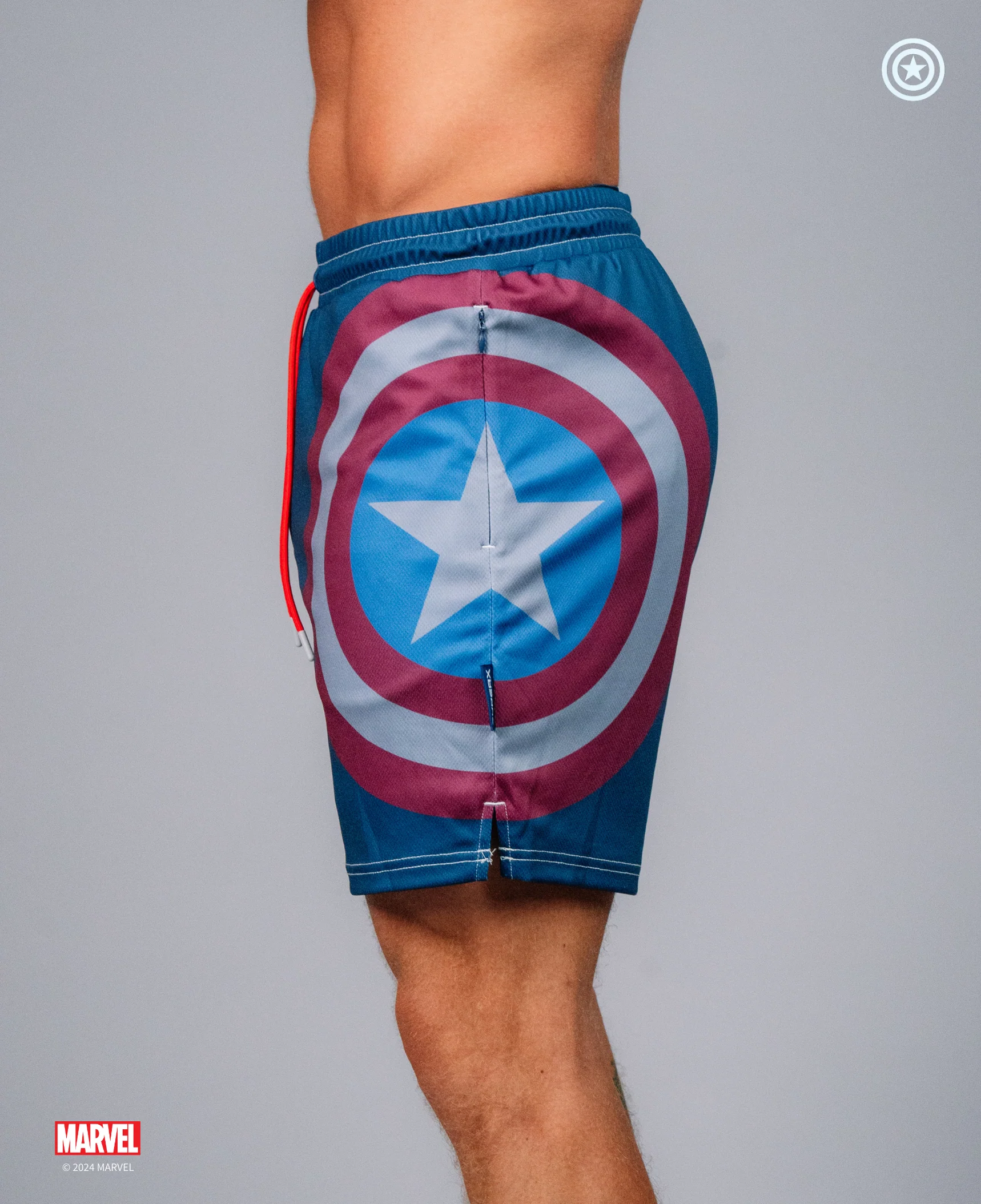 CAPTAIN AMERICA Shield Performance Shorts - Image 8