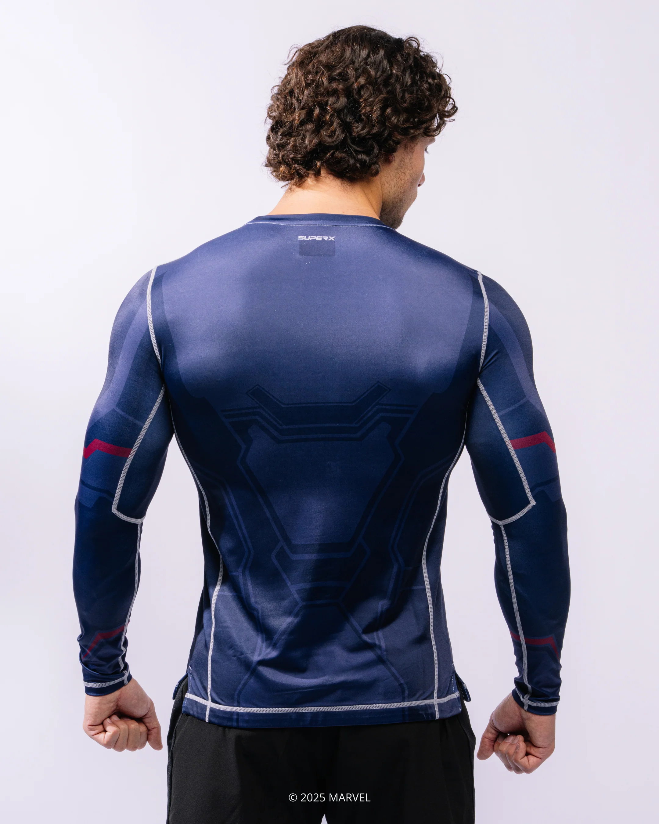 Captain America Long Sleeve MMA Rash Guard - Image 4