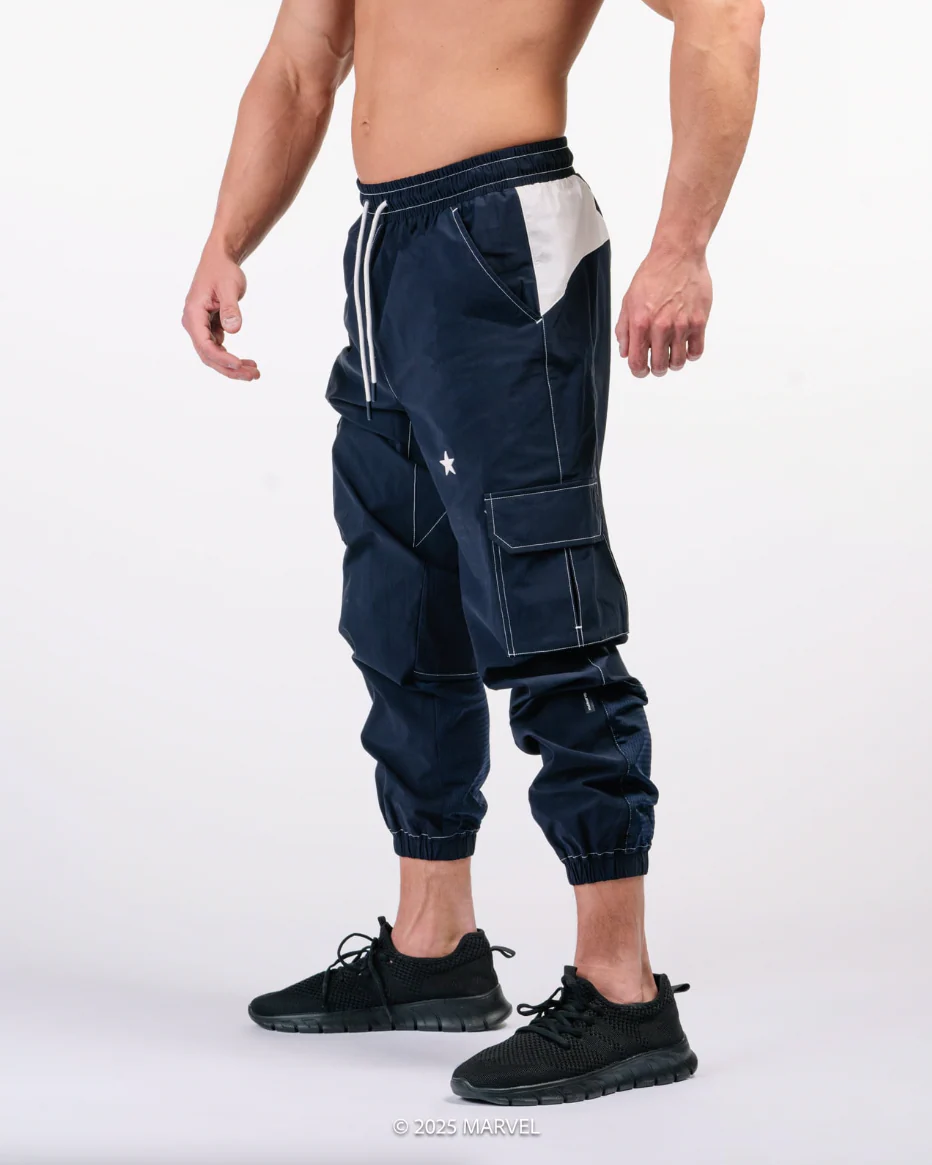 Captain America Limited Edition Performance Lightweight Cargo Joggers - Image 4