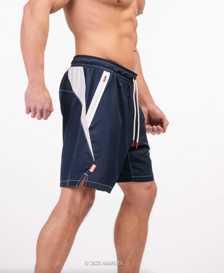 Captain America 7" Performance Shorts - Image 3