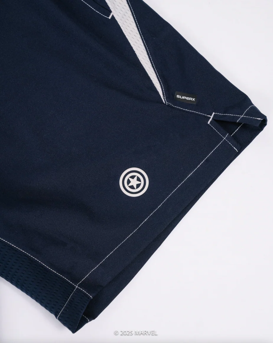 Captain America 7" Performance Shorts - Image 9