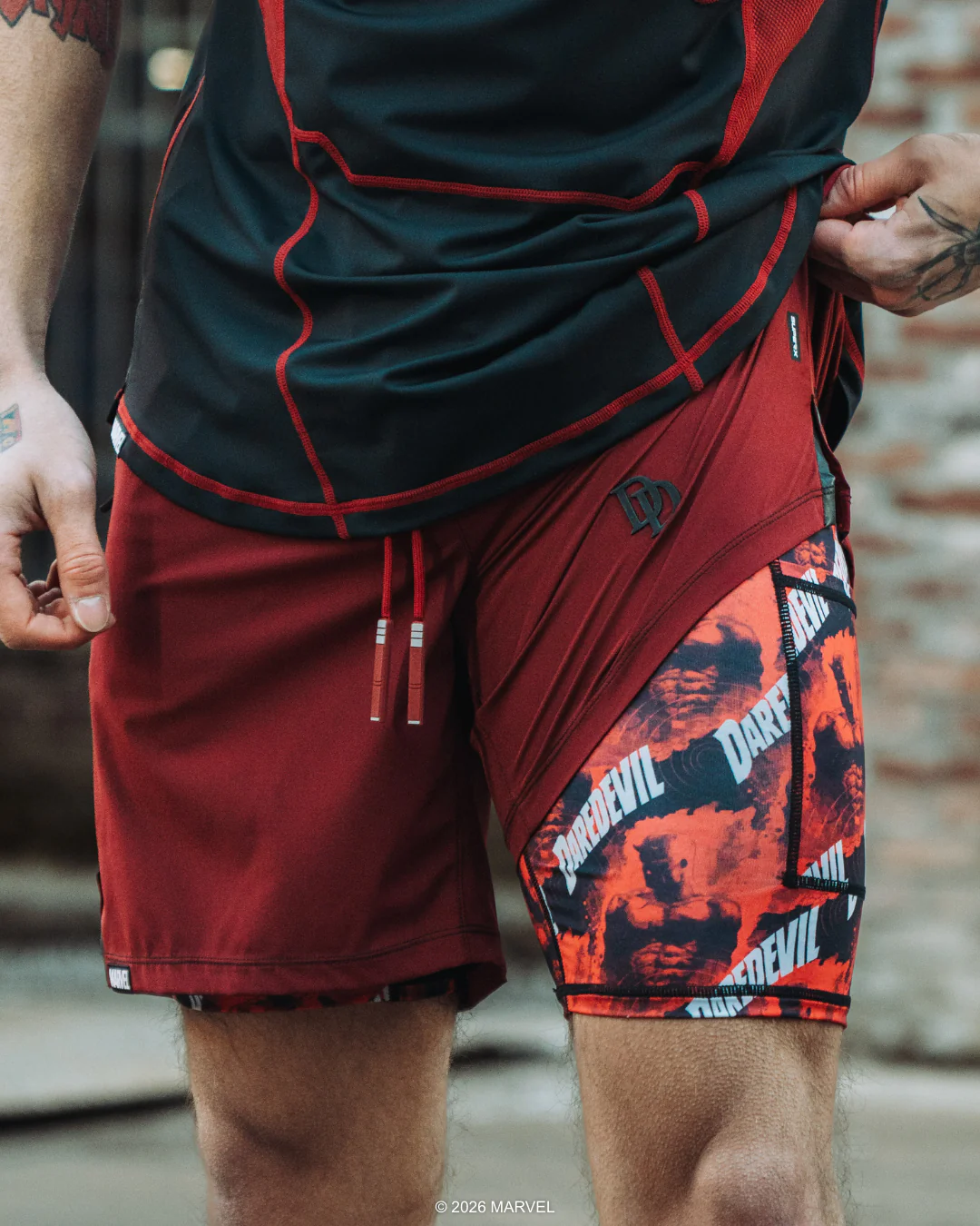 DAREDEVIL 7" Performance Shorts w/Liner - Image 3