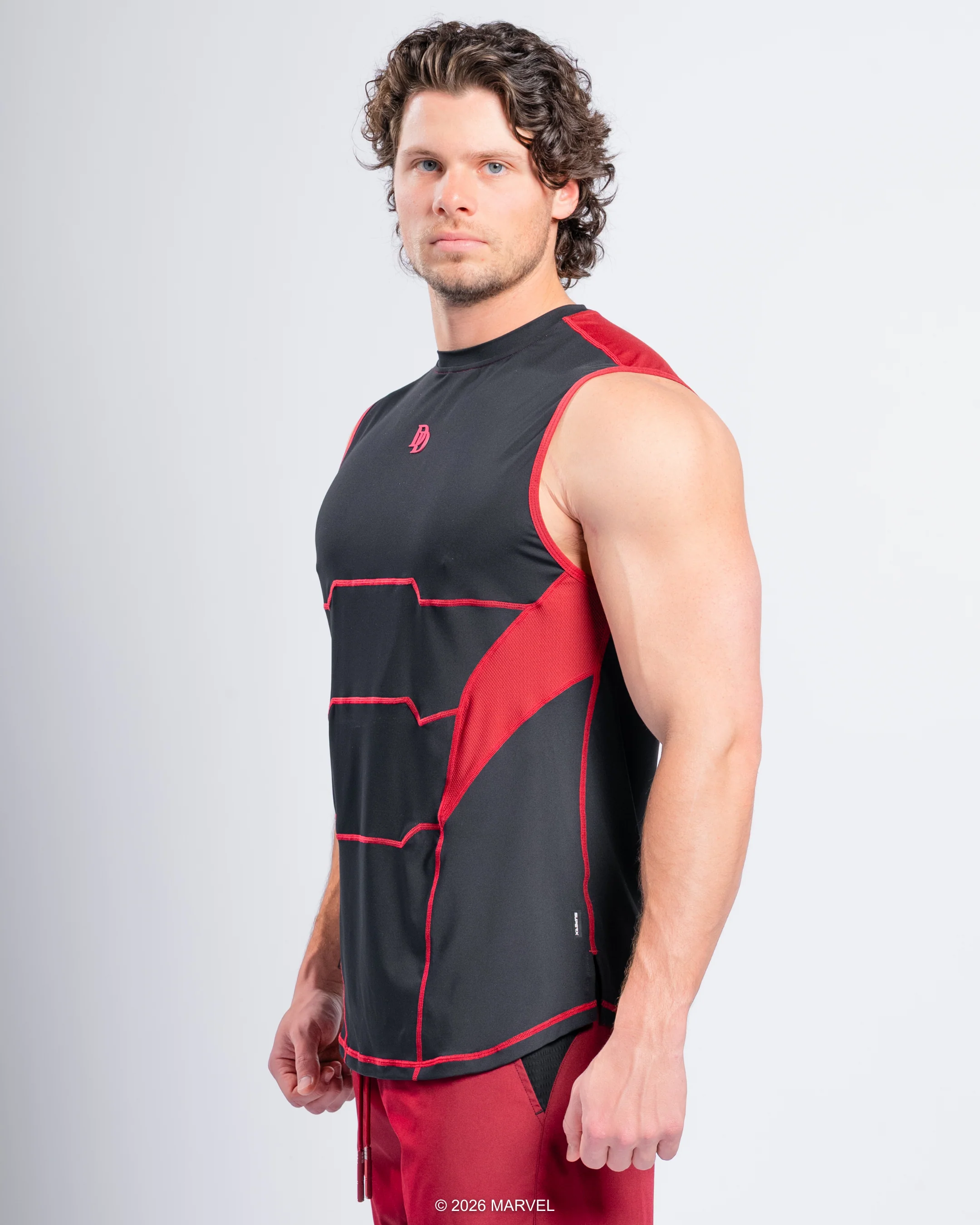DAREDEVIL Performance Tank Top - Midnight Black - Image 12