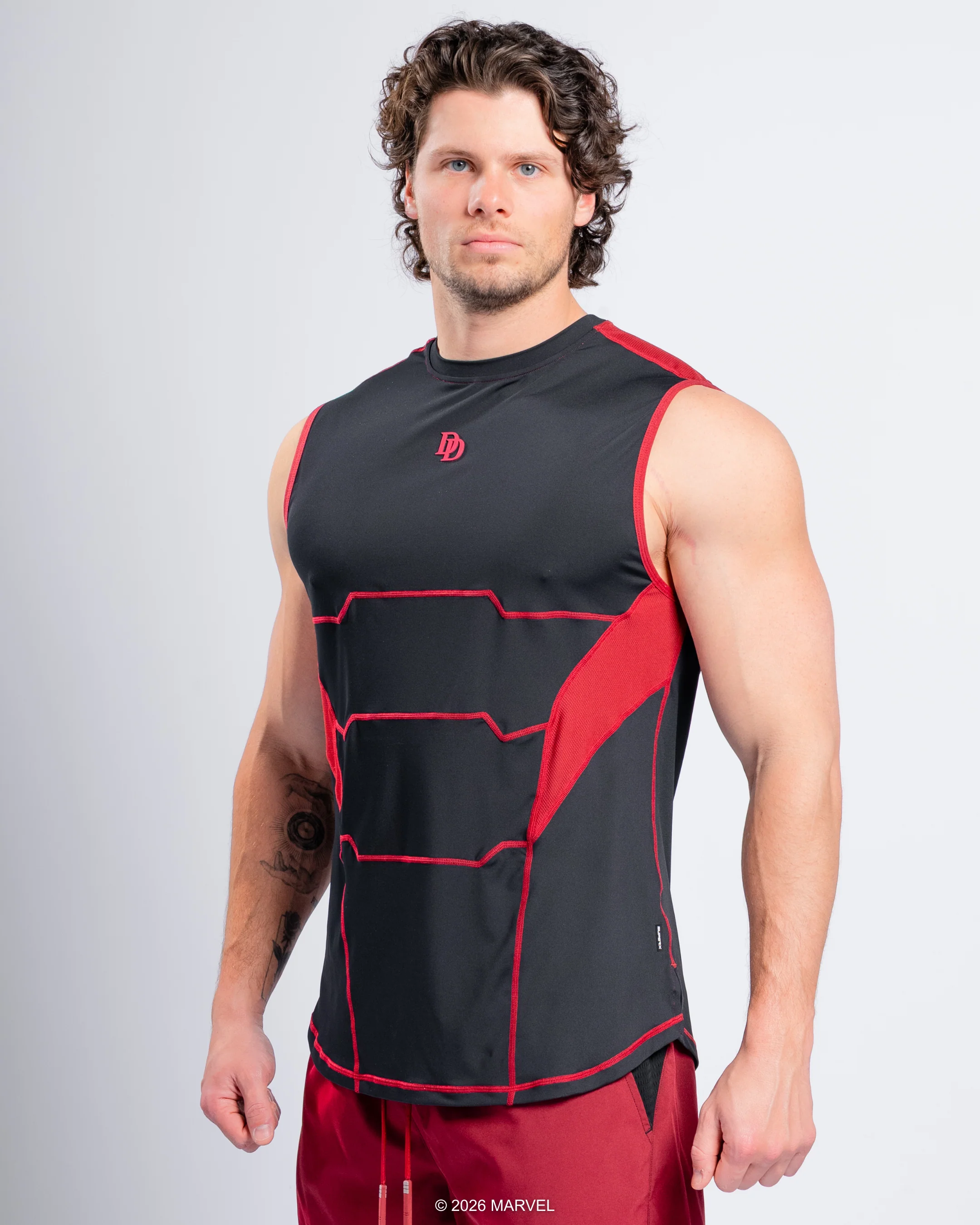 DAREDEVIL Performance Tank Top - Midnight Black - Image 3